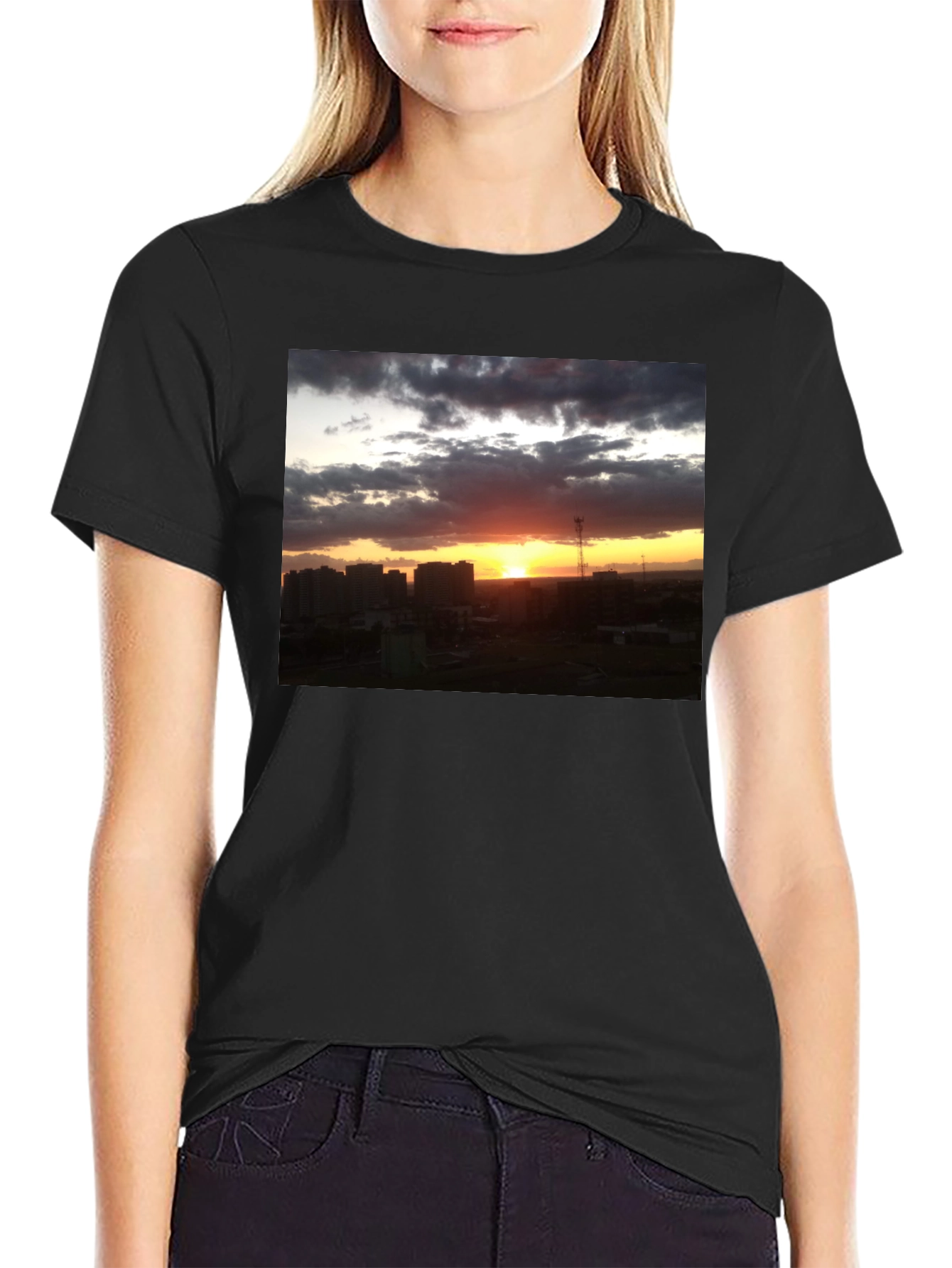 Sunset Cityscape T-Shirt
