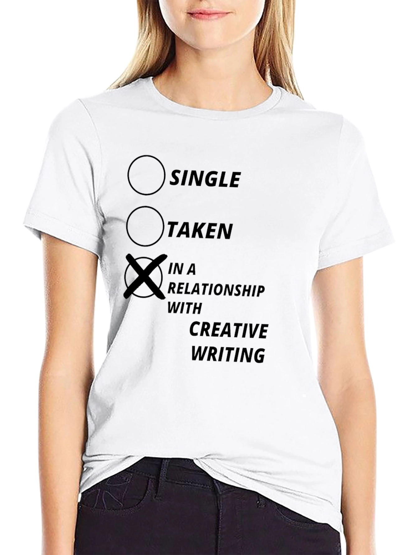 Creative Writing Relationship T-Shirt - Novelty Tee
