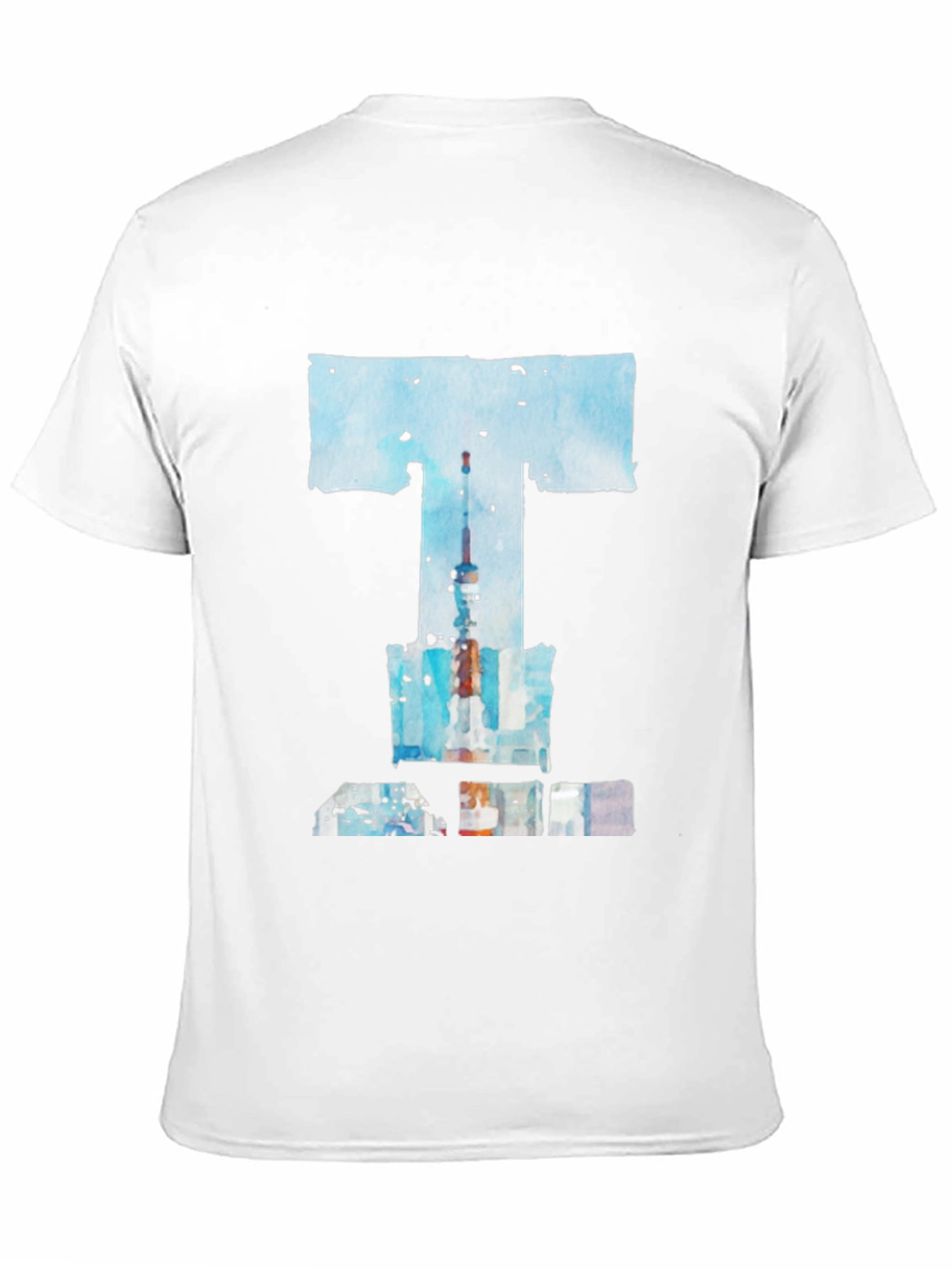Abstract T-Shirt: Toronto Skyline Art