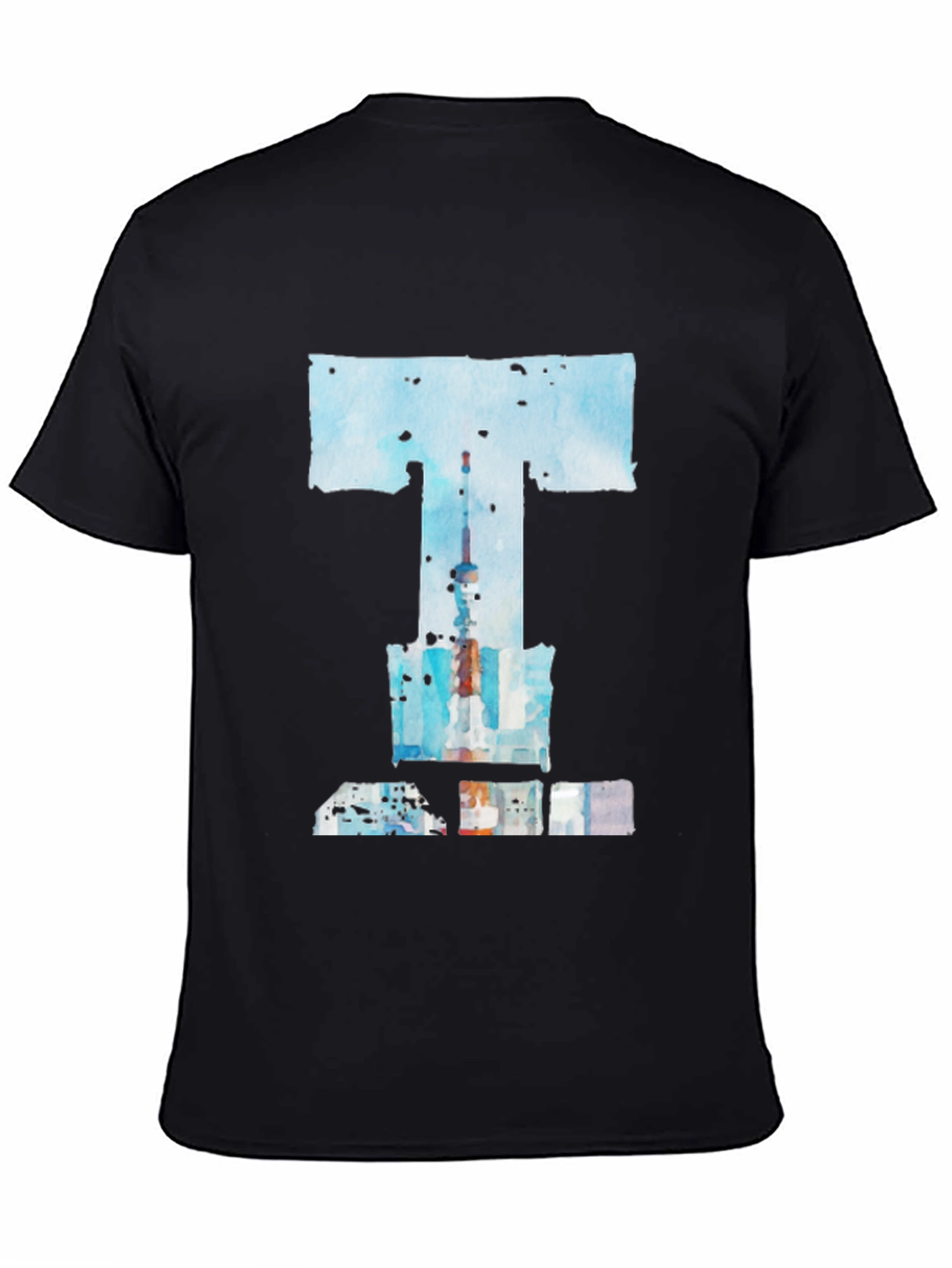 Abstract T-Shirt: Toronto Skyline Art