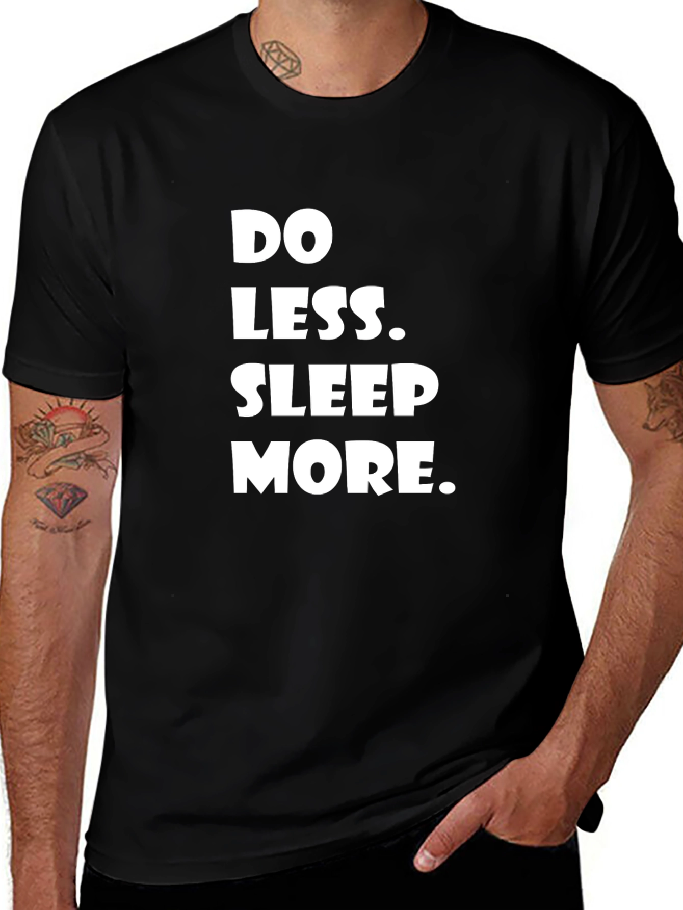 Do Less Sleep More Graphic Tee