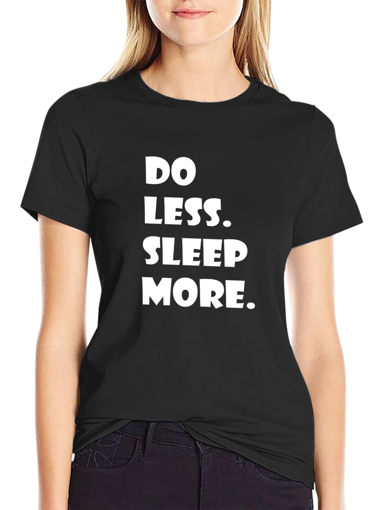 Do Less Sleep More Graphic Tee