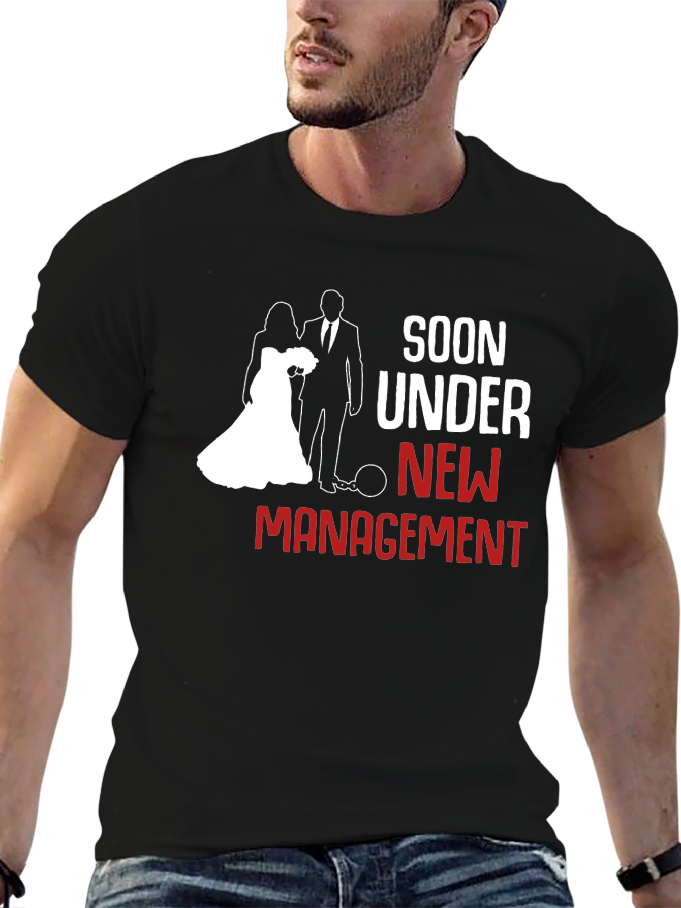 Soon Under New Management T-Shirt Funny Groom