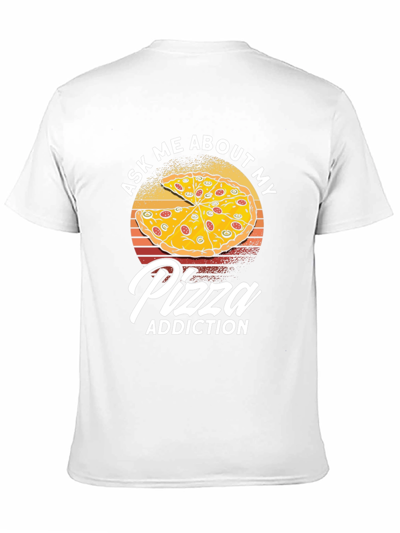 Pizza Addiction Graphic T-Shirt
