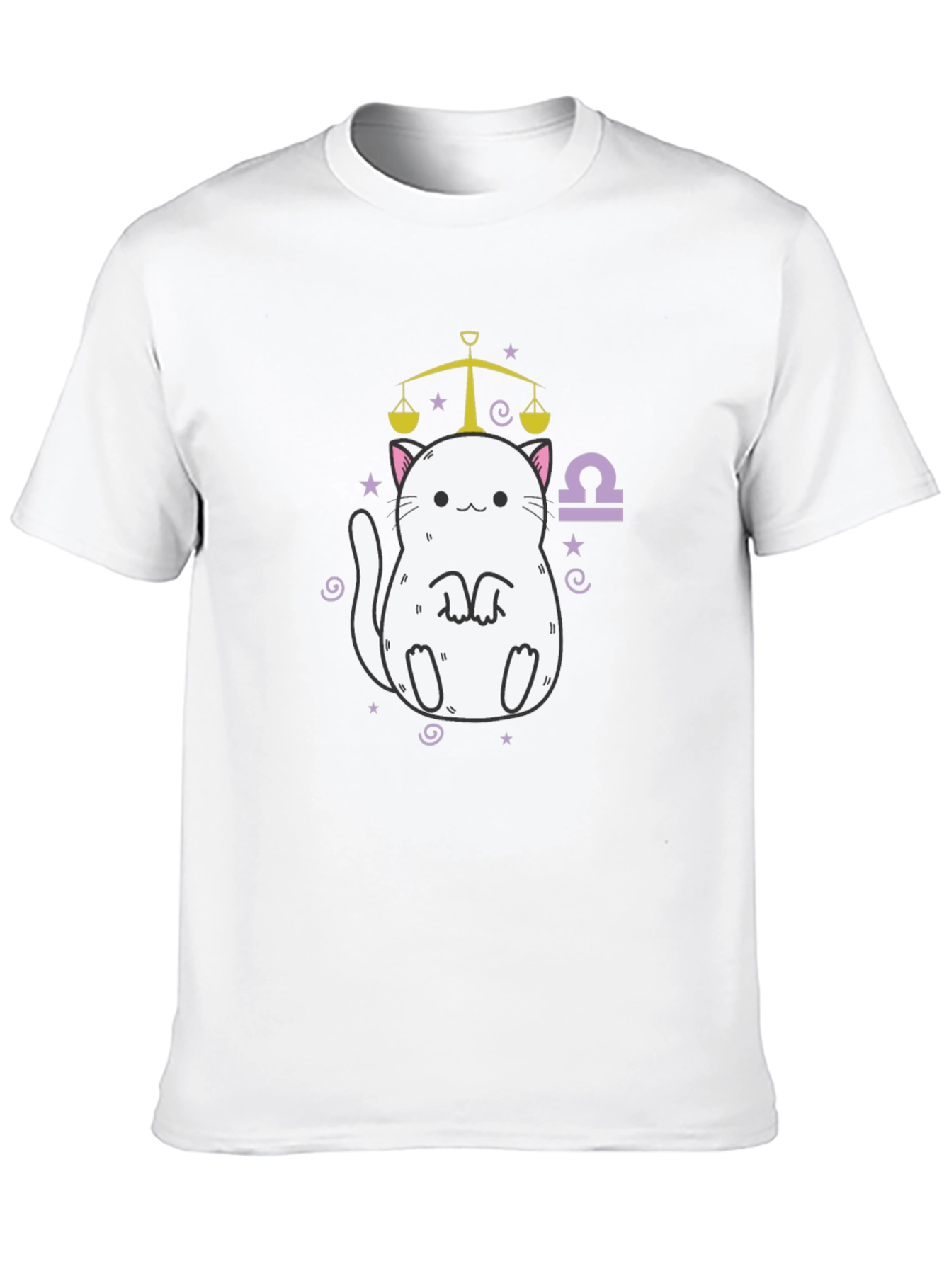 Libra Cat T-Shirt - Zodiac Sign Tee