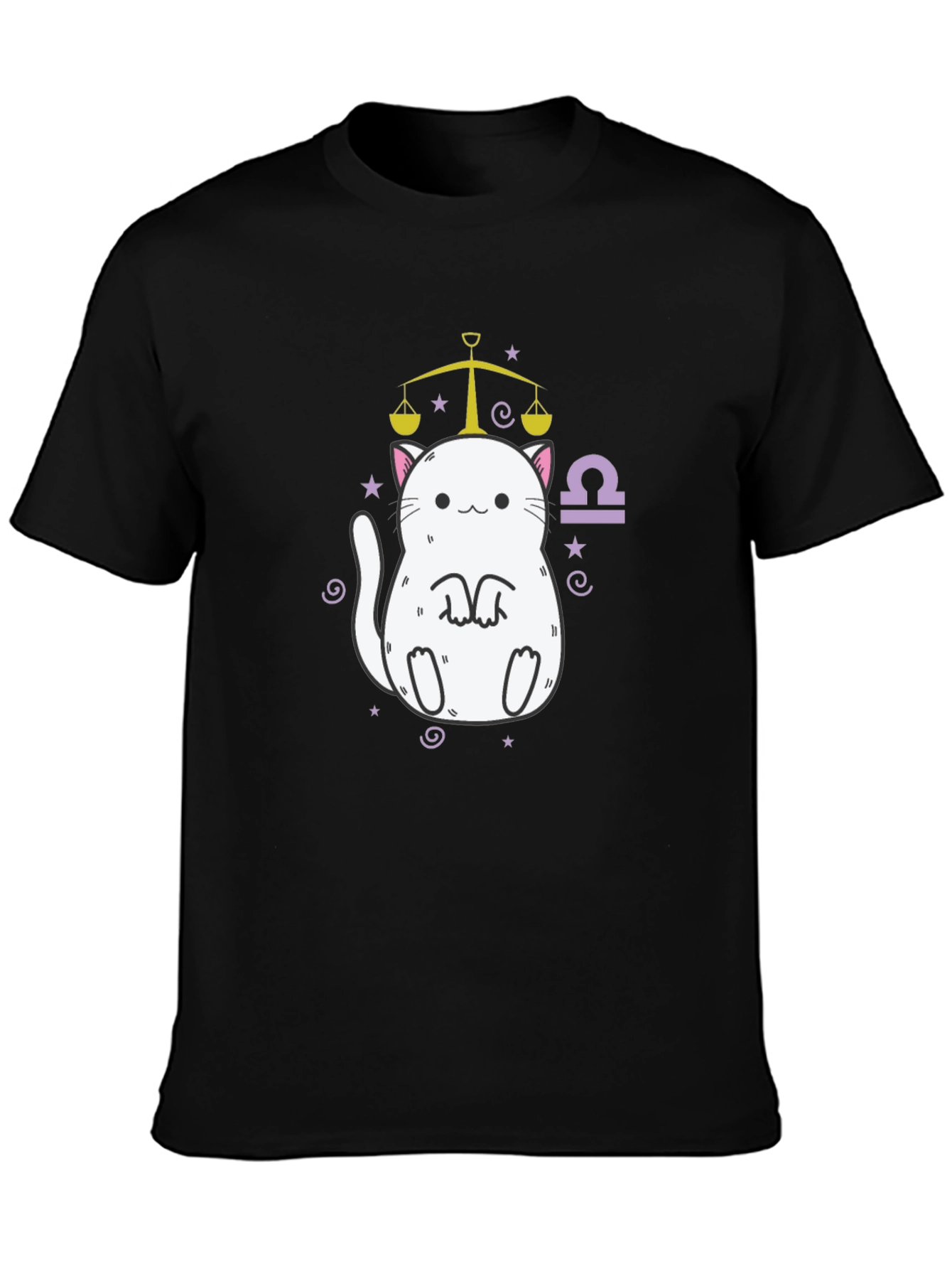 Libra Cat T-Shirt - Zodiac Sign Tee