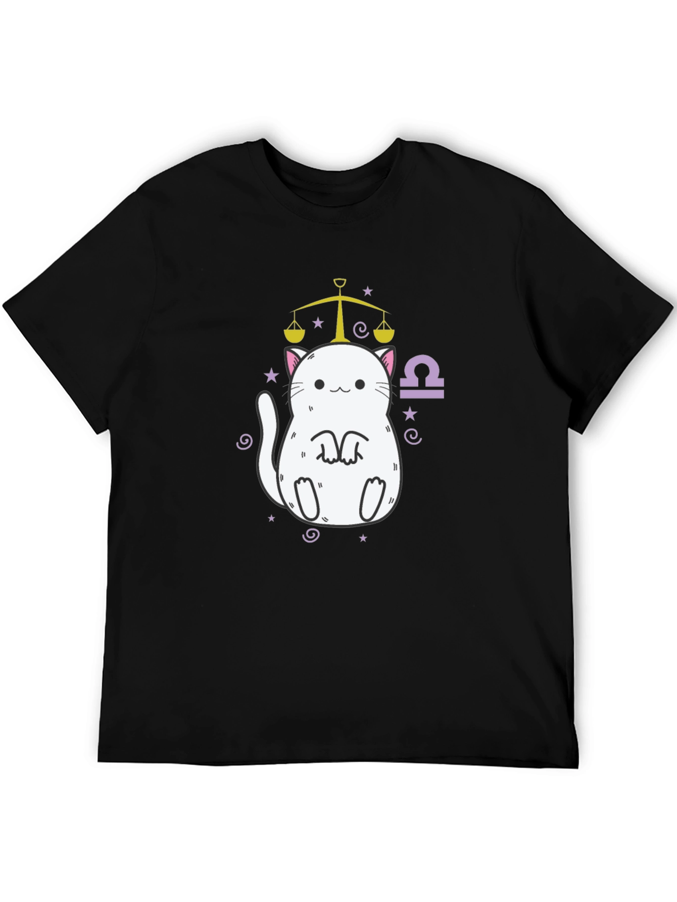 Libra Cat T-Shirt - Zodiac Sign Tee