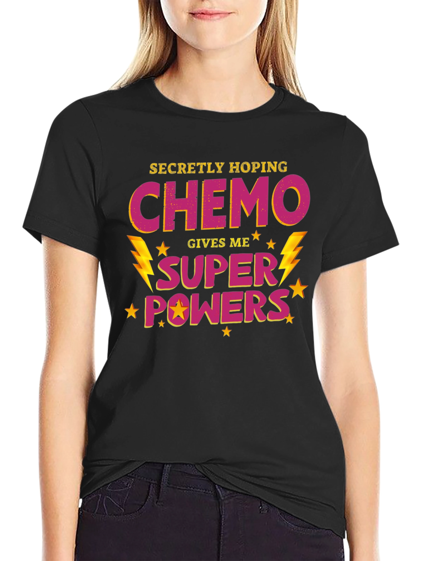 Chemo Super Powers Graphic T-Shirt