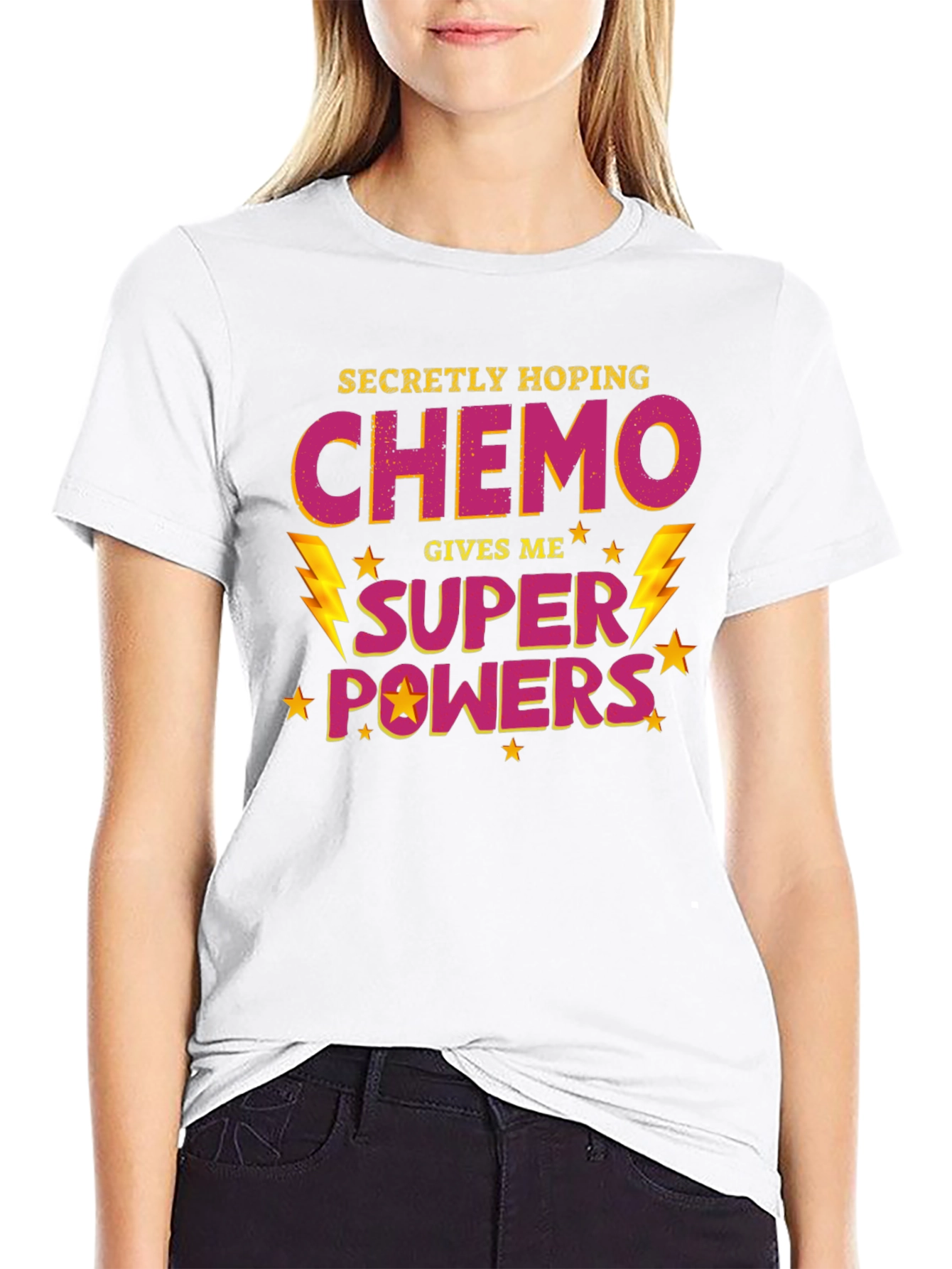 Chemo Super Powers Graphic T-Shirt