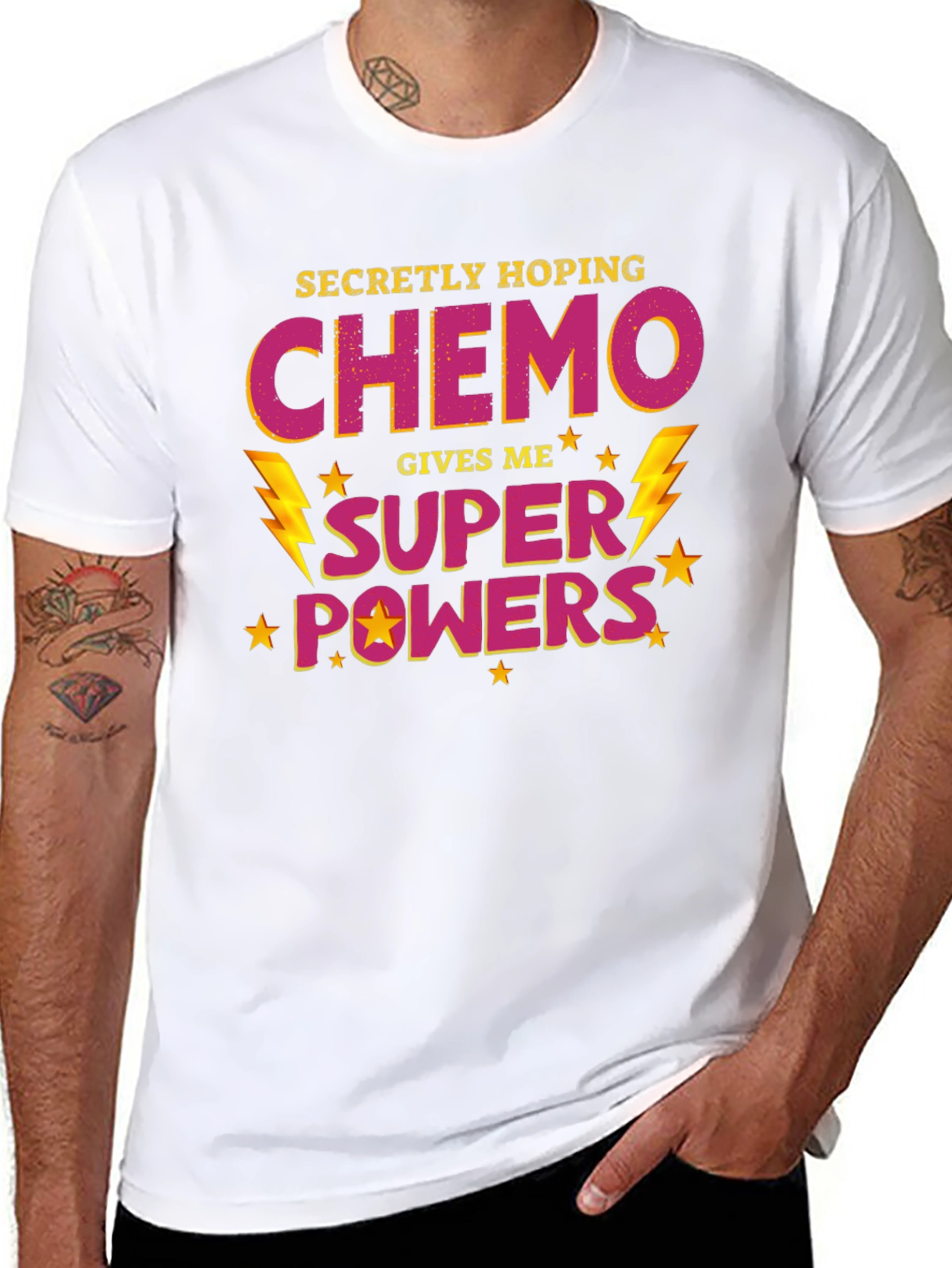 Chemo Super Powers Graphic T-Shirt
