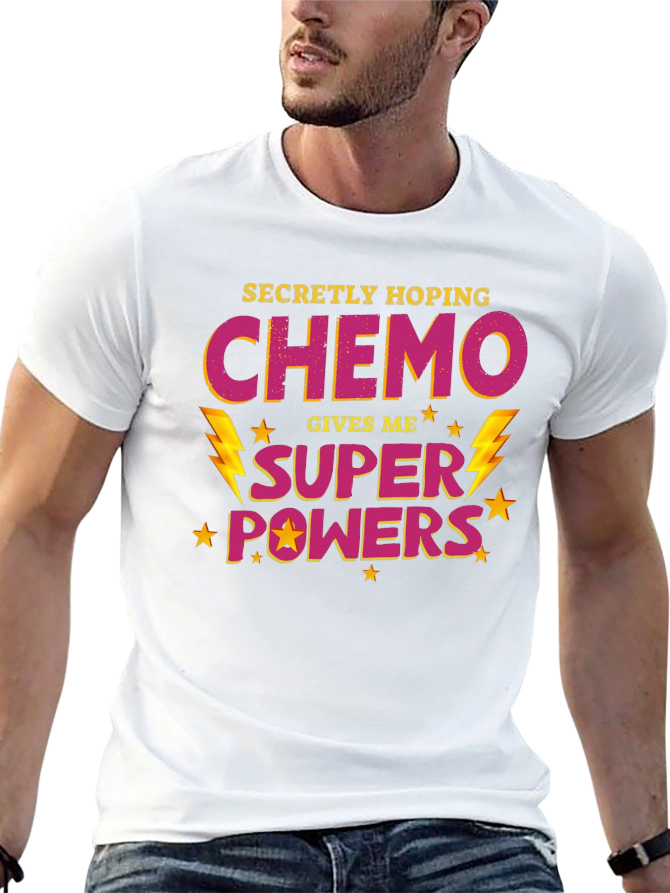 Chemo Super Powers Graphic T-Shirt