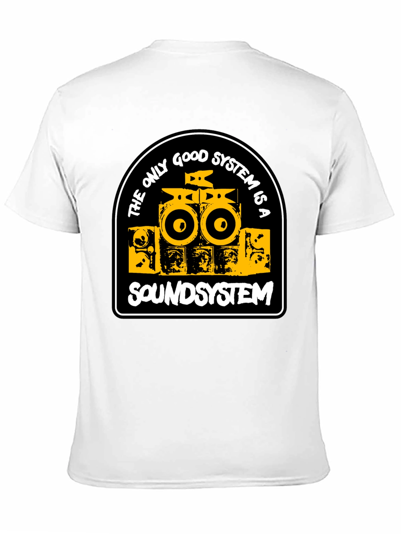 Sound System Graphic T-Shirt - Music Lover Tee