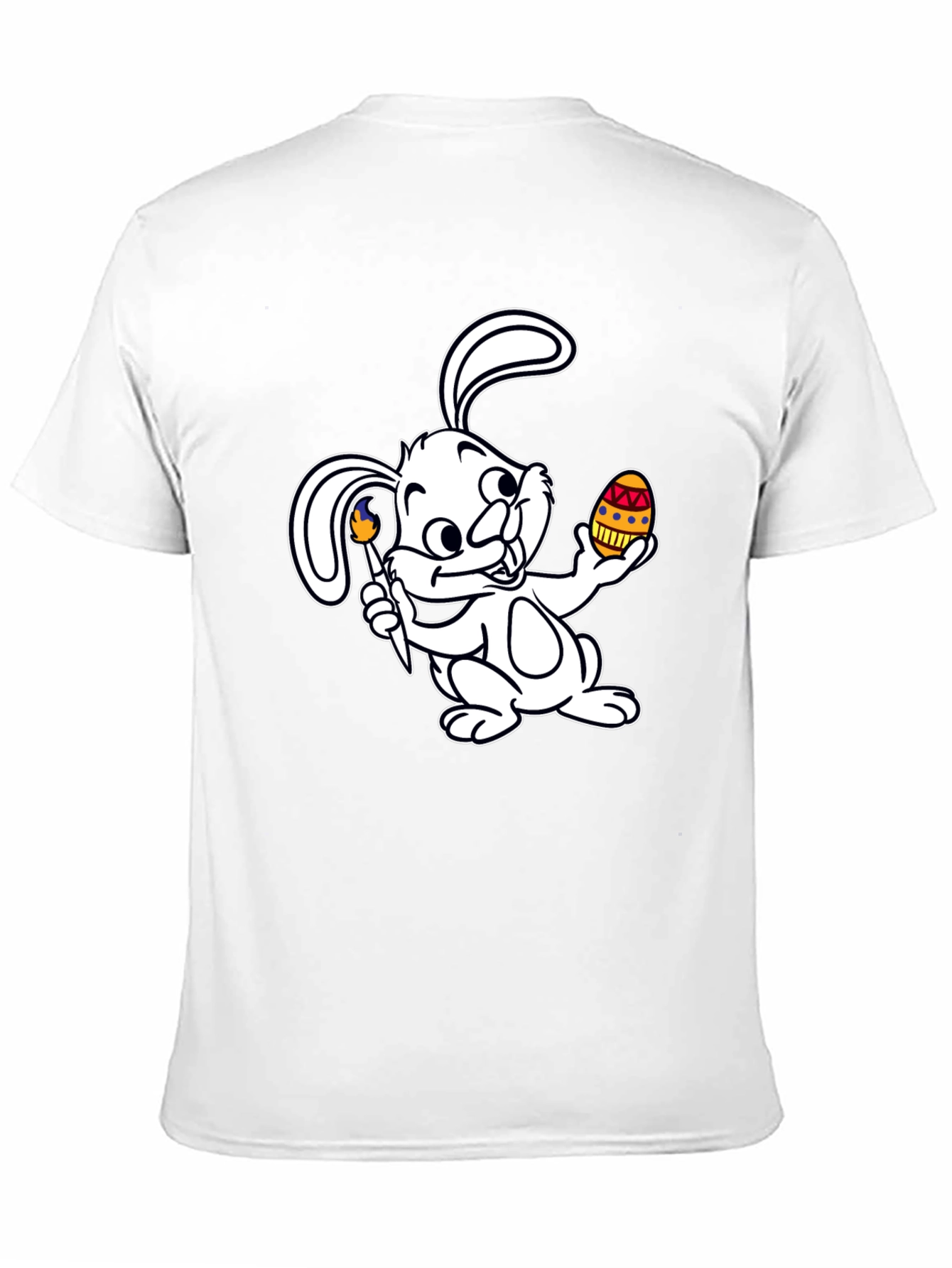 Easter Bunny Painting Egg T-Shirt