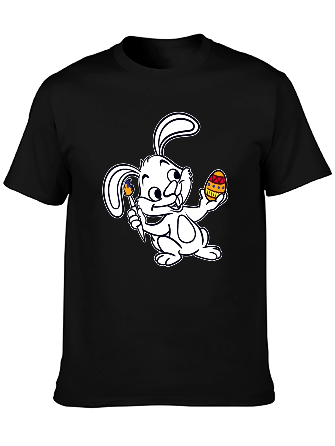 Easter Bunny Painting Egg T-Shirt