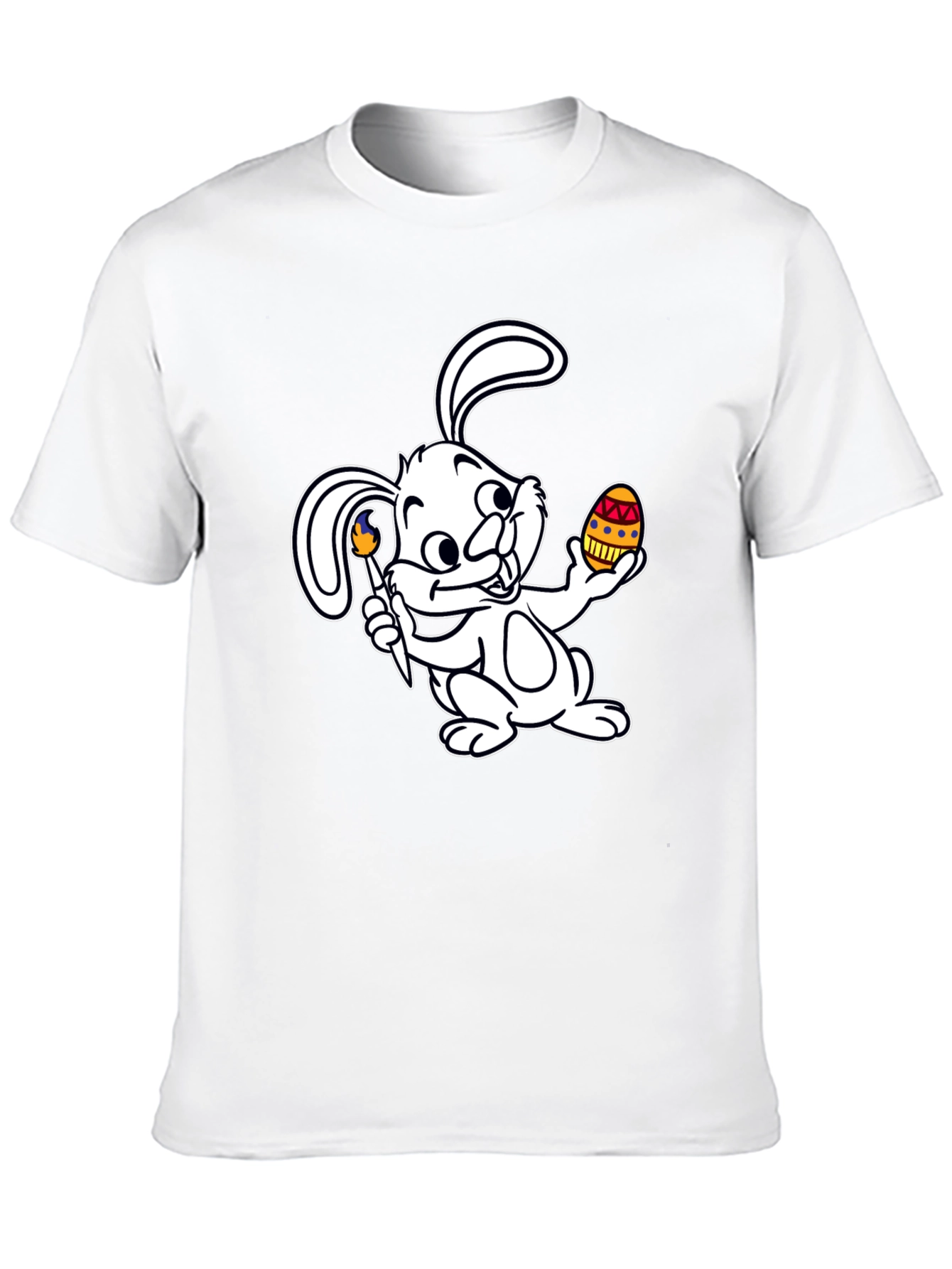 Easter Bunny Painting Egg T-Shirt