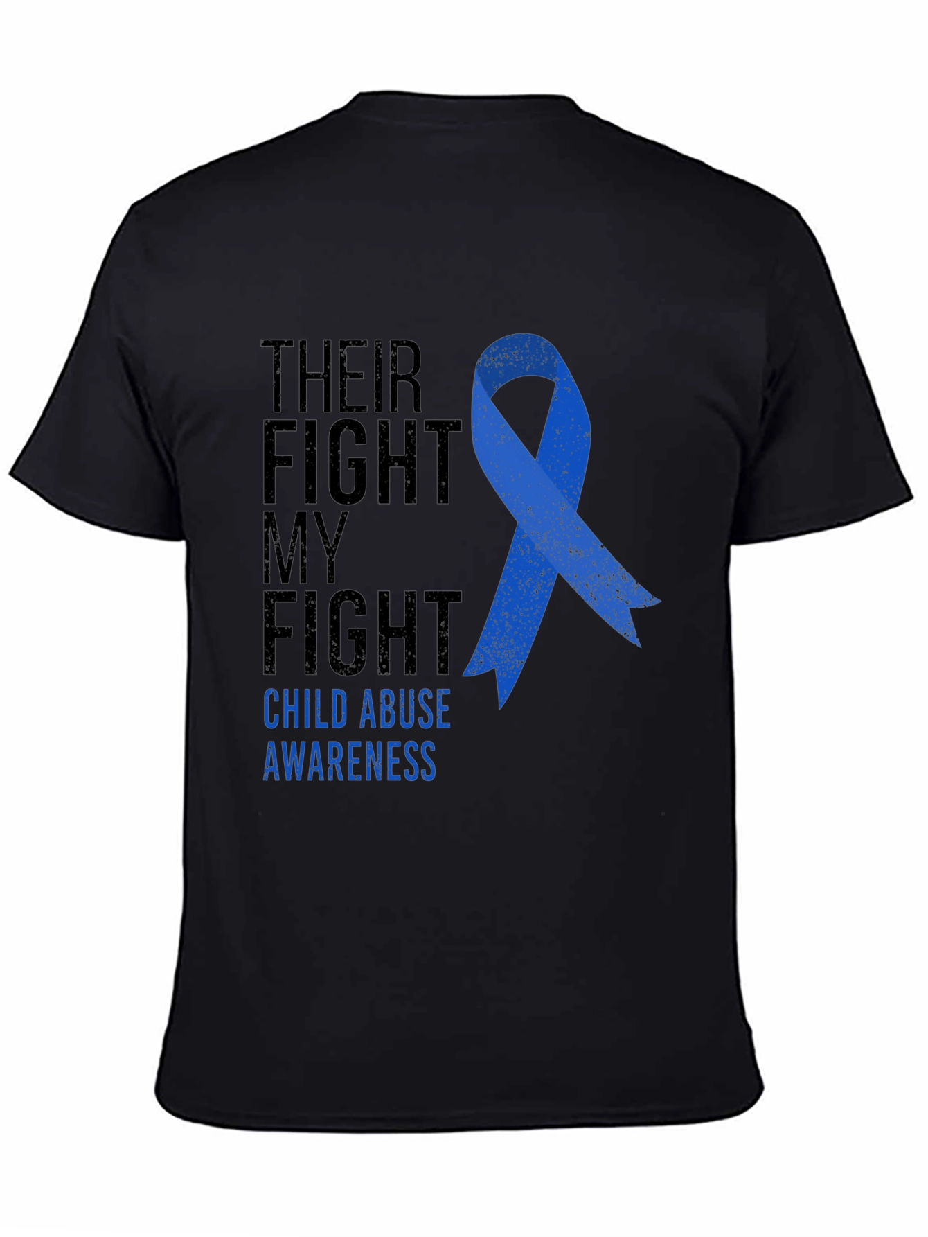 Child Abuse Awareness Ribbon T-Shirt