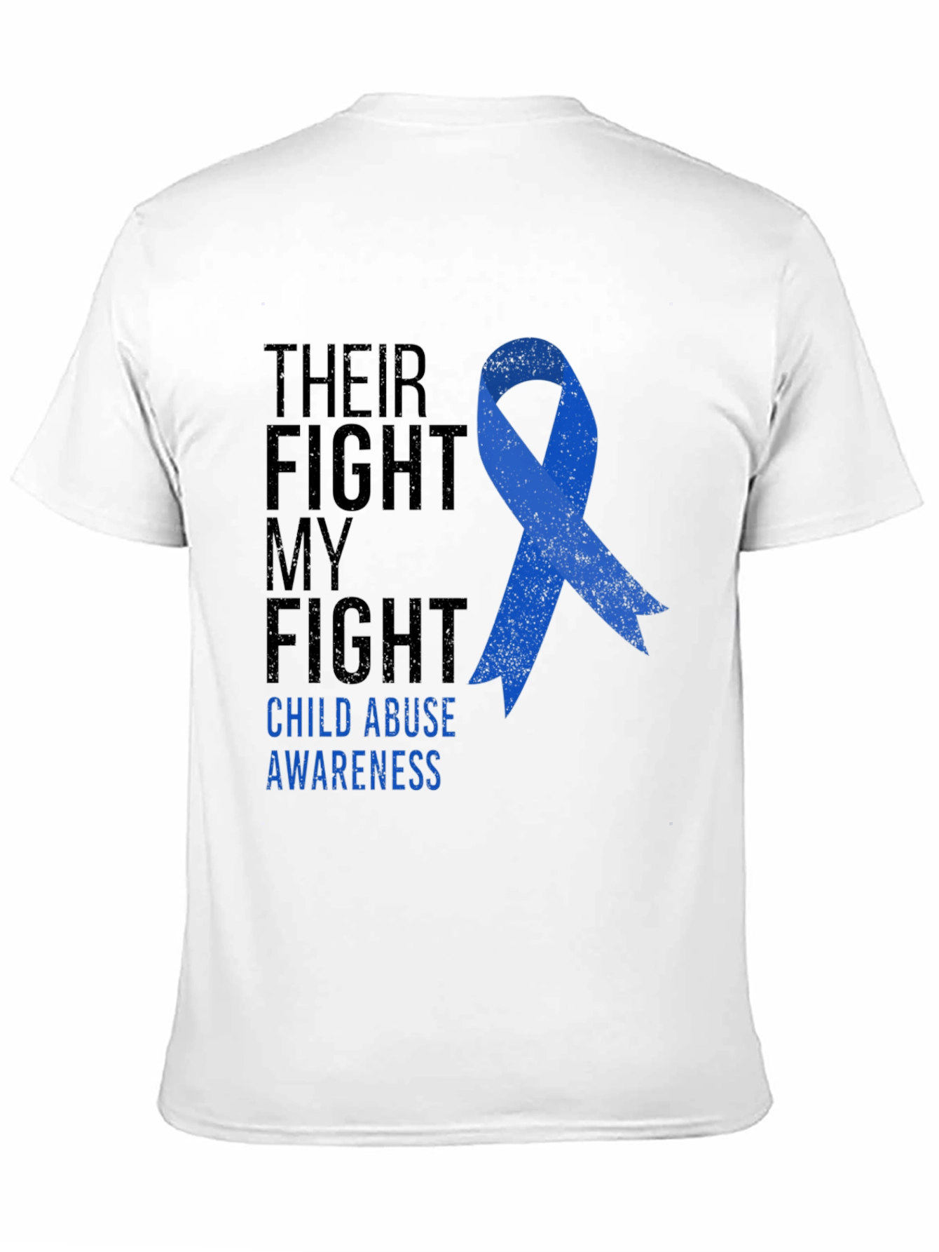 Child Abuse Awareness Ribbon T-Shirt