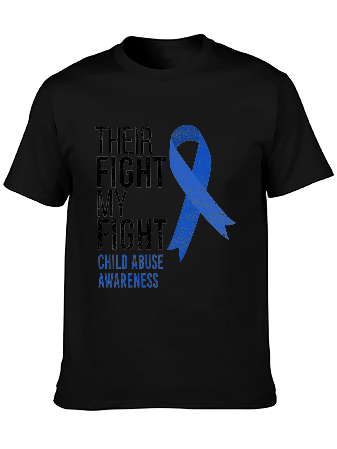 Child Abuse Awareness Ribbon T-Shirt