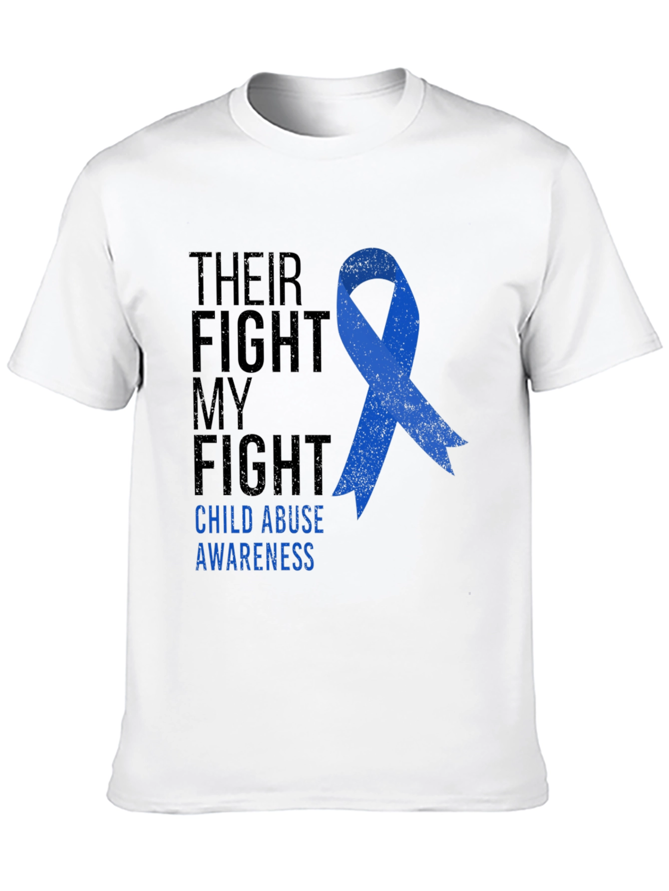 Child Abuse Awareness Ribbon T-Shirt