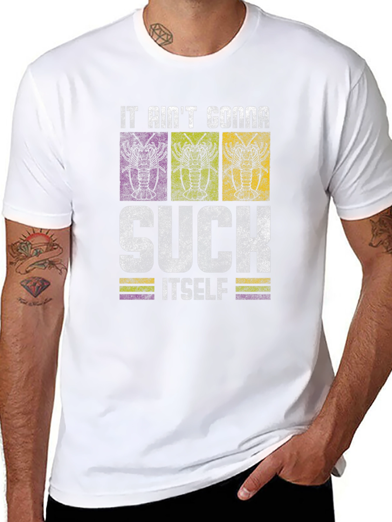 It Aint Gonna Suck Itself Crawfish T-Shirt