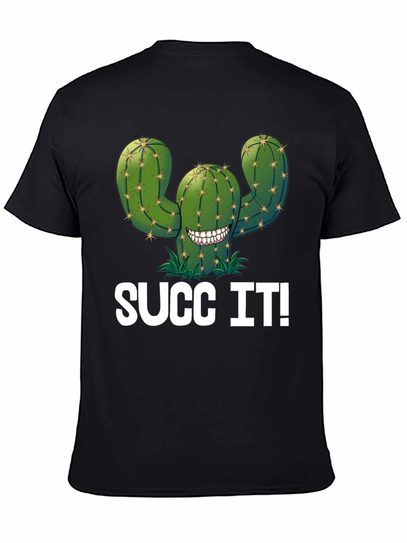 Succ It! Cactus Graphic T-Shirt - Novelty Tee