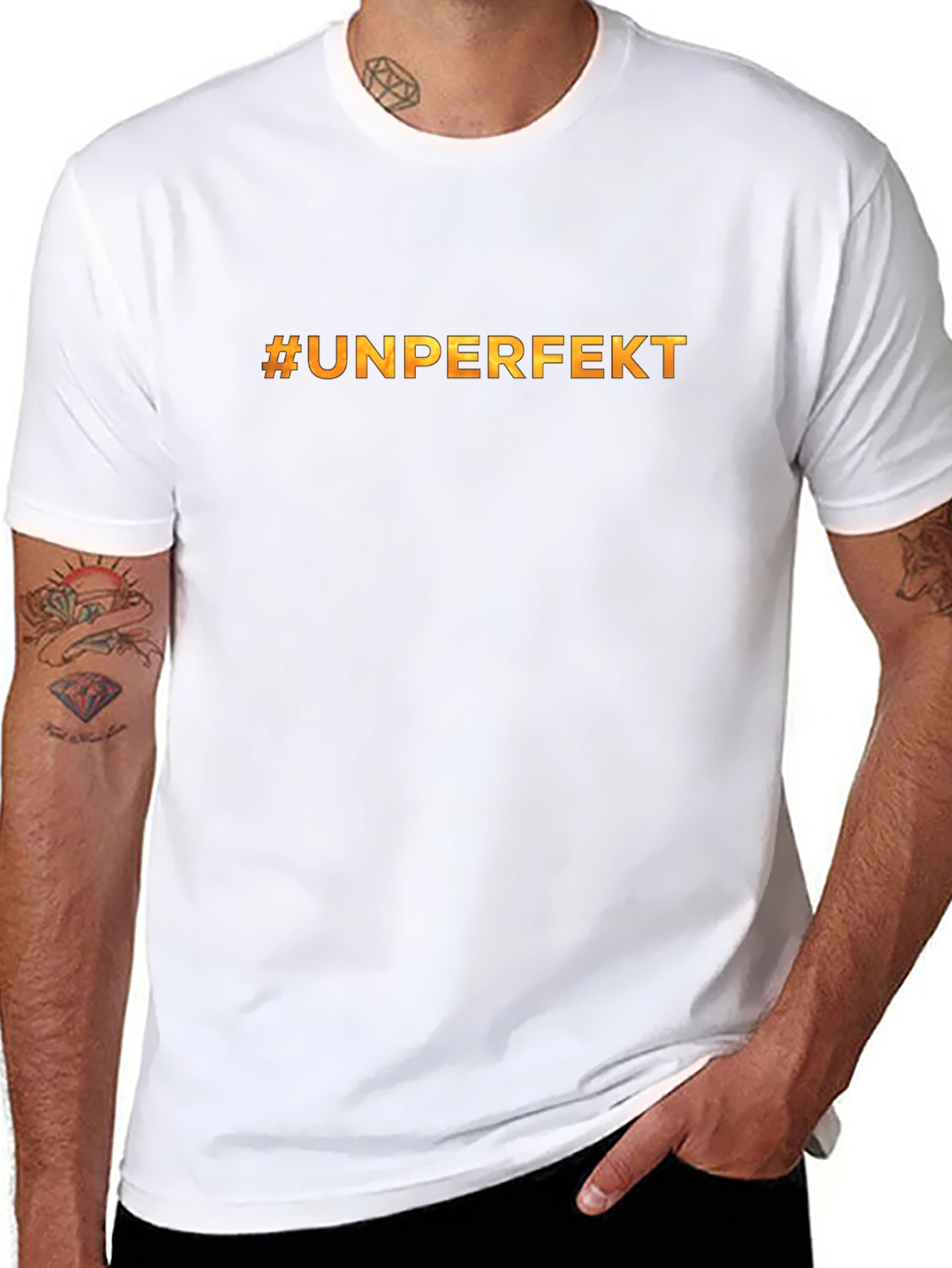 #UNPERFEKT Black T-Shirt - Comfort & Style