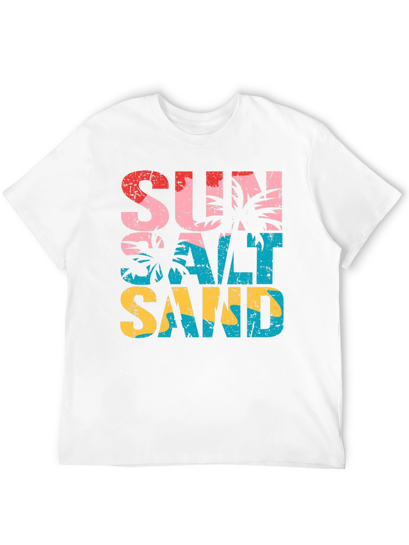 Sun Salt Sand Graphic Tee - Tropical Vacation T-Shirt