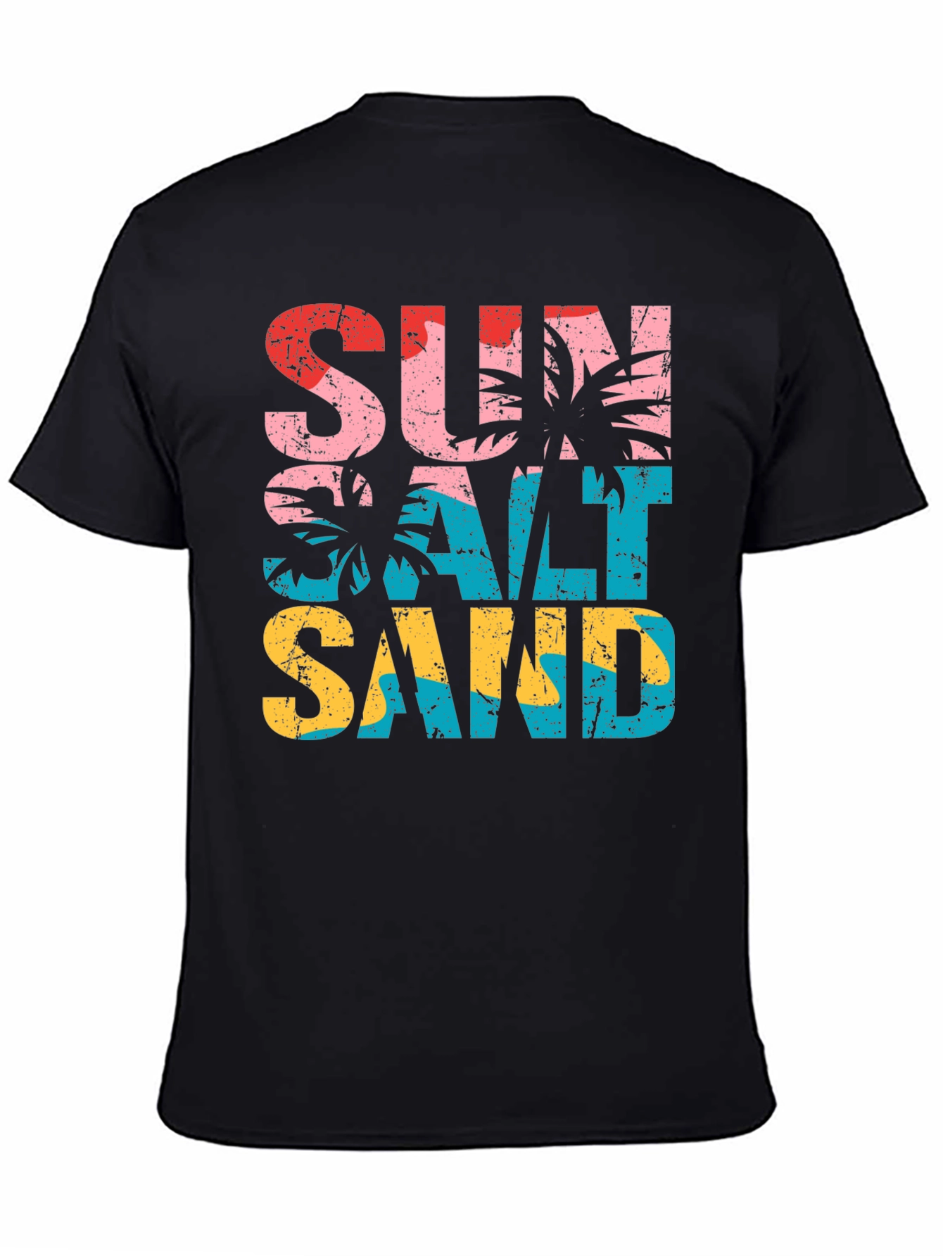 Sun Salt Sand Graphic Tee - Tropical Vacation T-Shirt