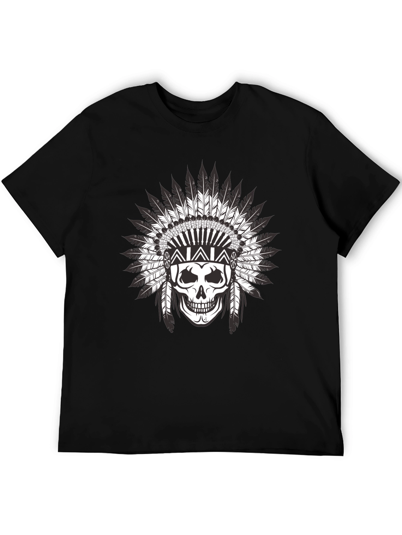 Skull Chief T-Shirt - Bold Graphic Tee