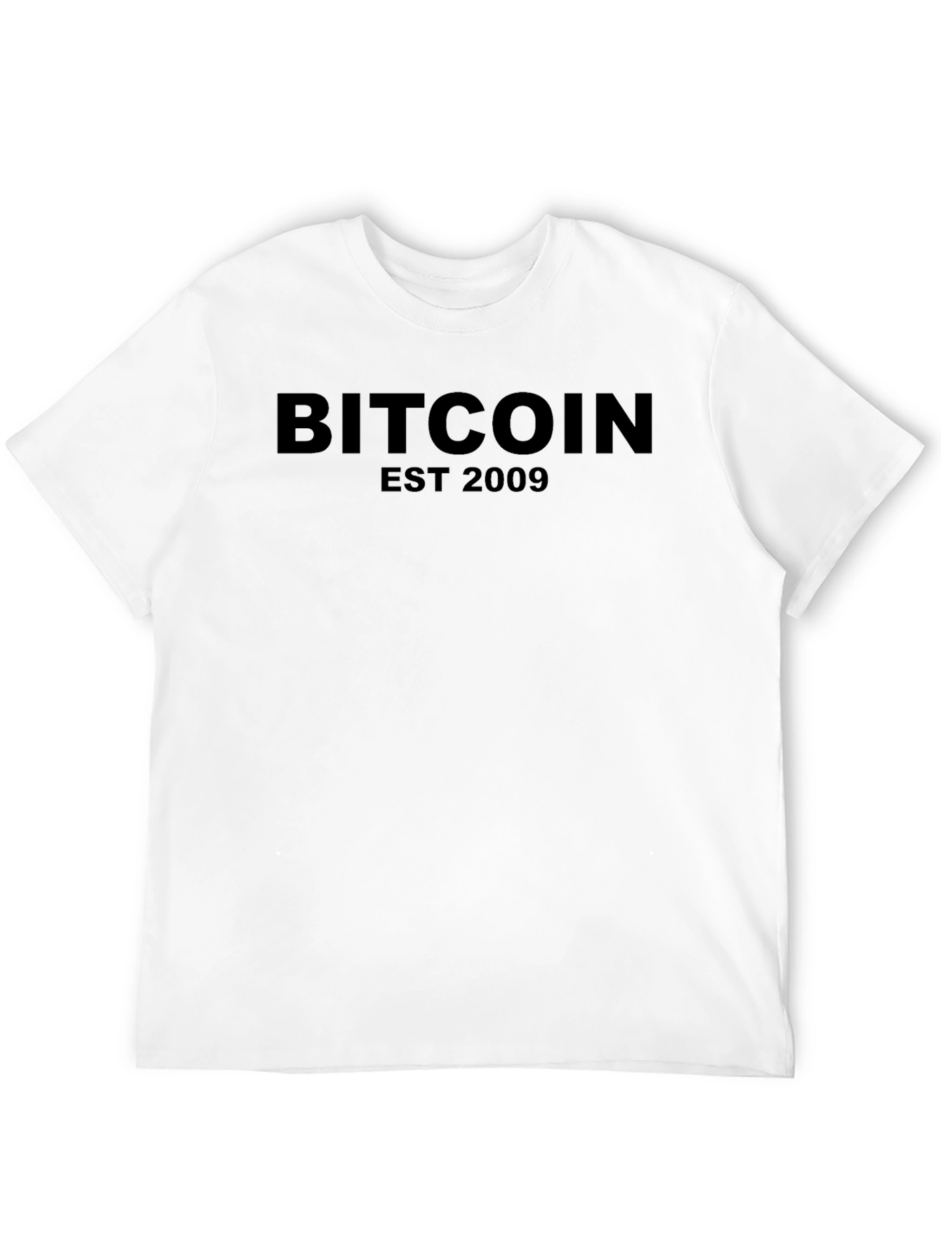 Bitcoin Est. 2009 Black T-Shirt