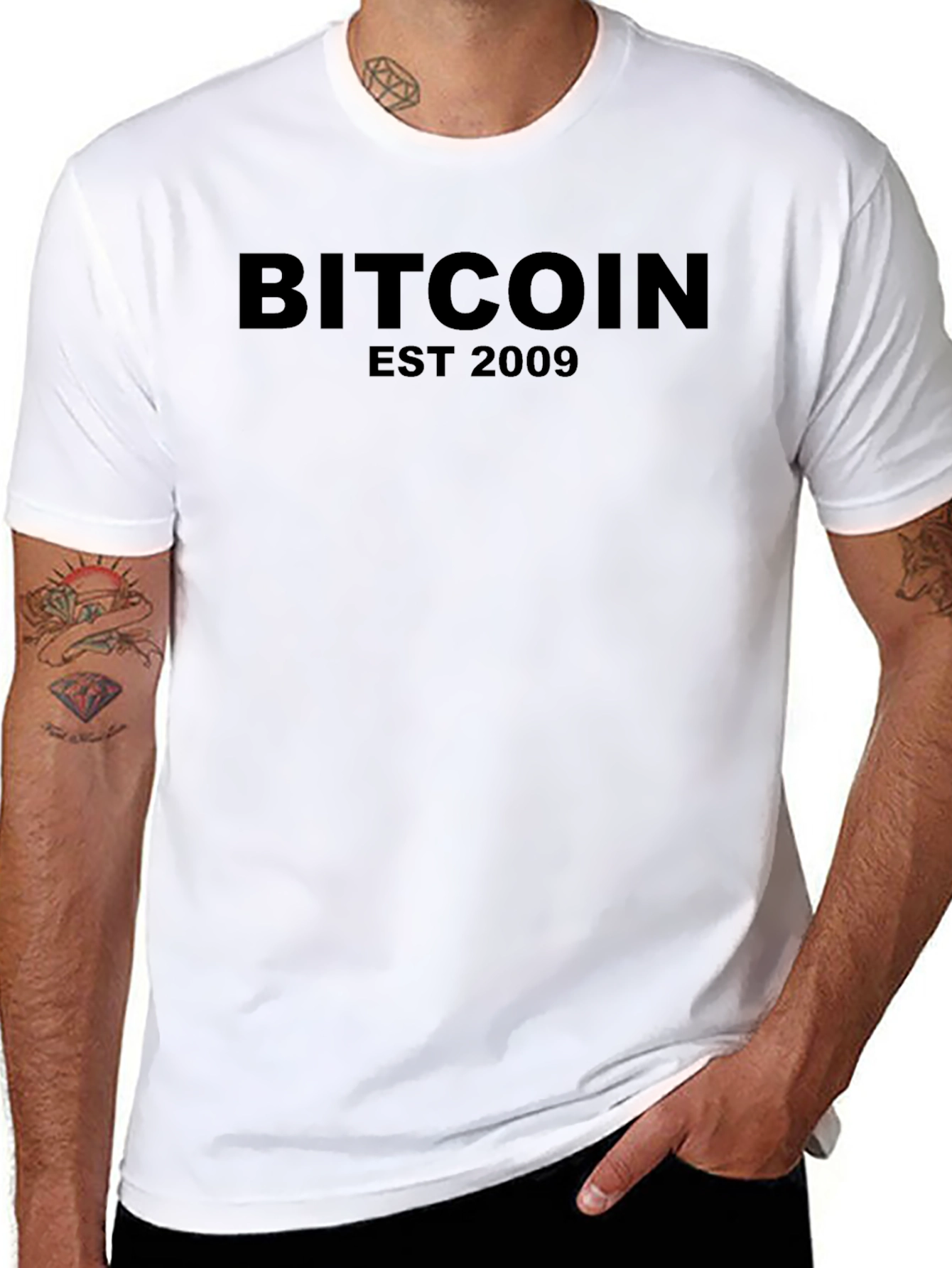 Bitcoin Est. 2009 Black T-Shirt