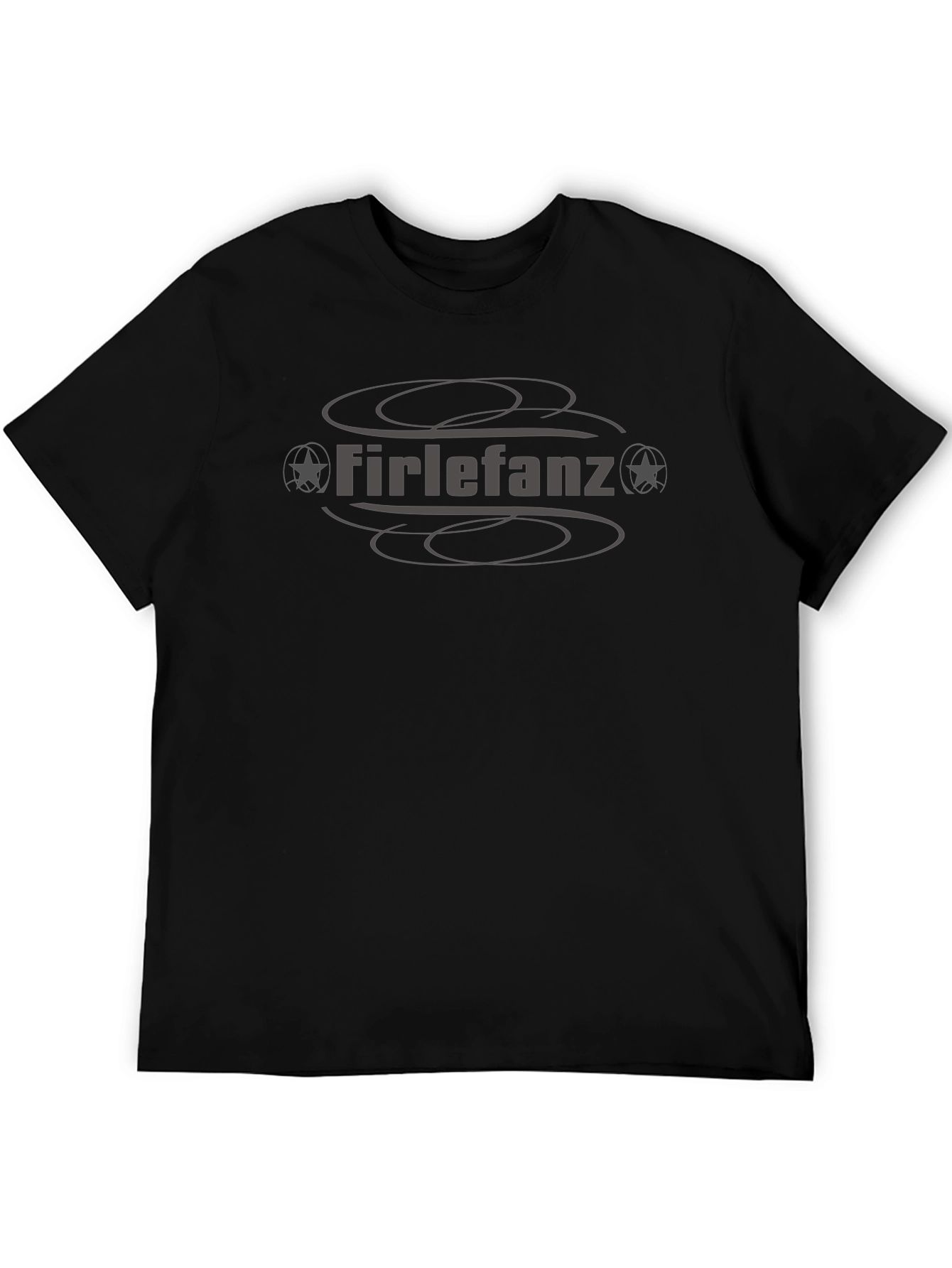 Firlefanz Graphic Tee - Black Casual Shirt