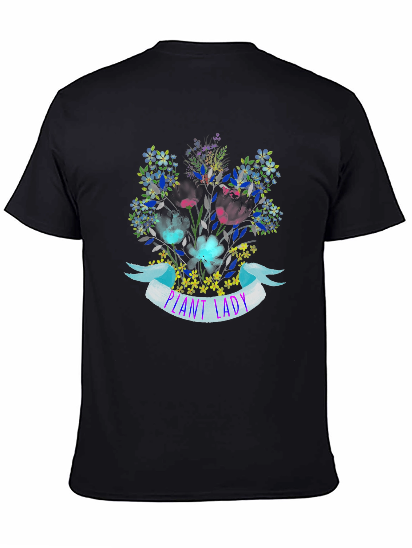 Plant Lady Floral Graphic T-Shirt