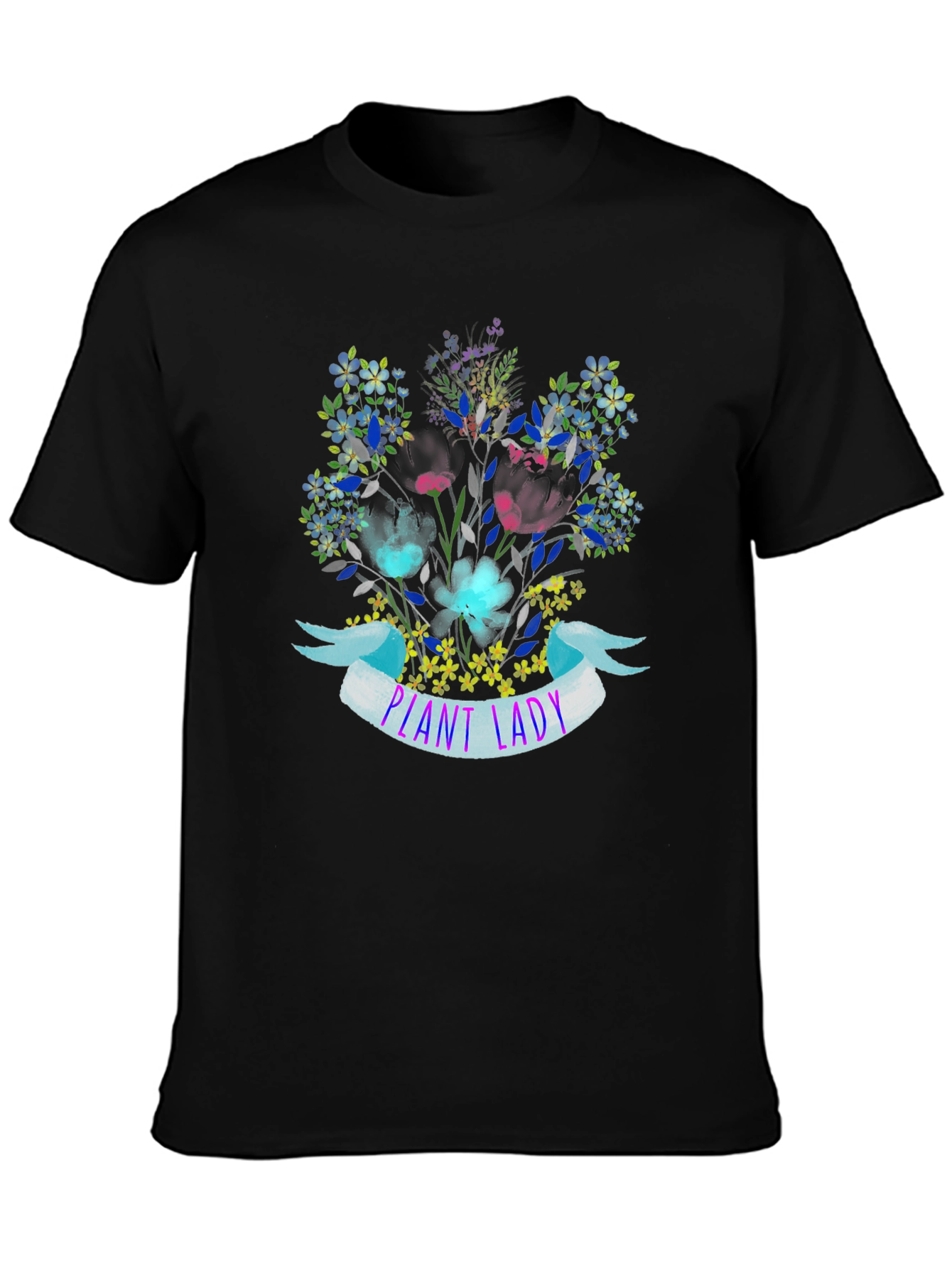 Plant Lady Floral Graphic T-Shirt