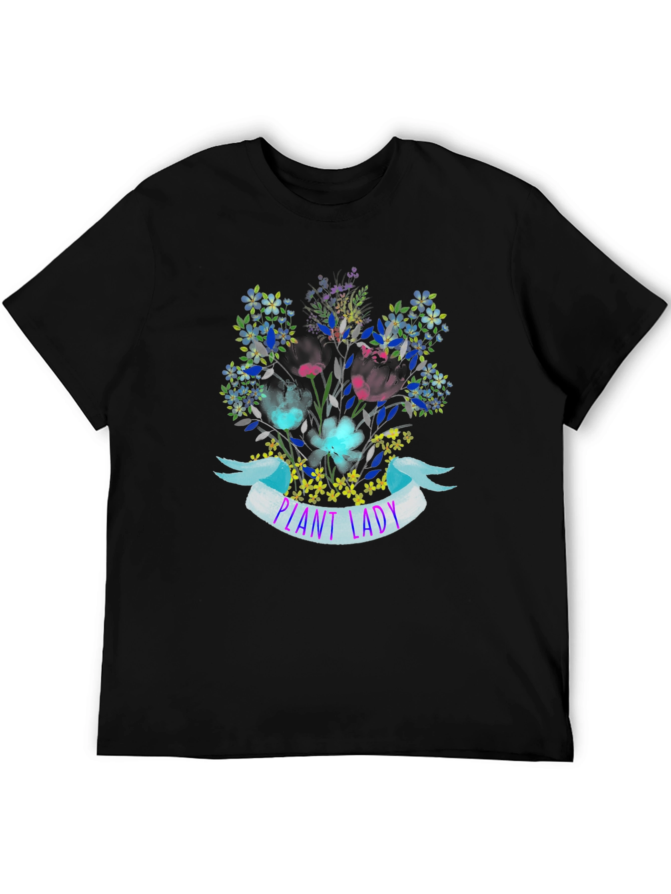 Plant Lady Floral Graphic T-Shirt