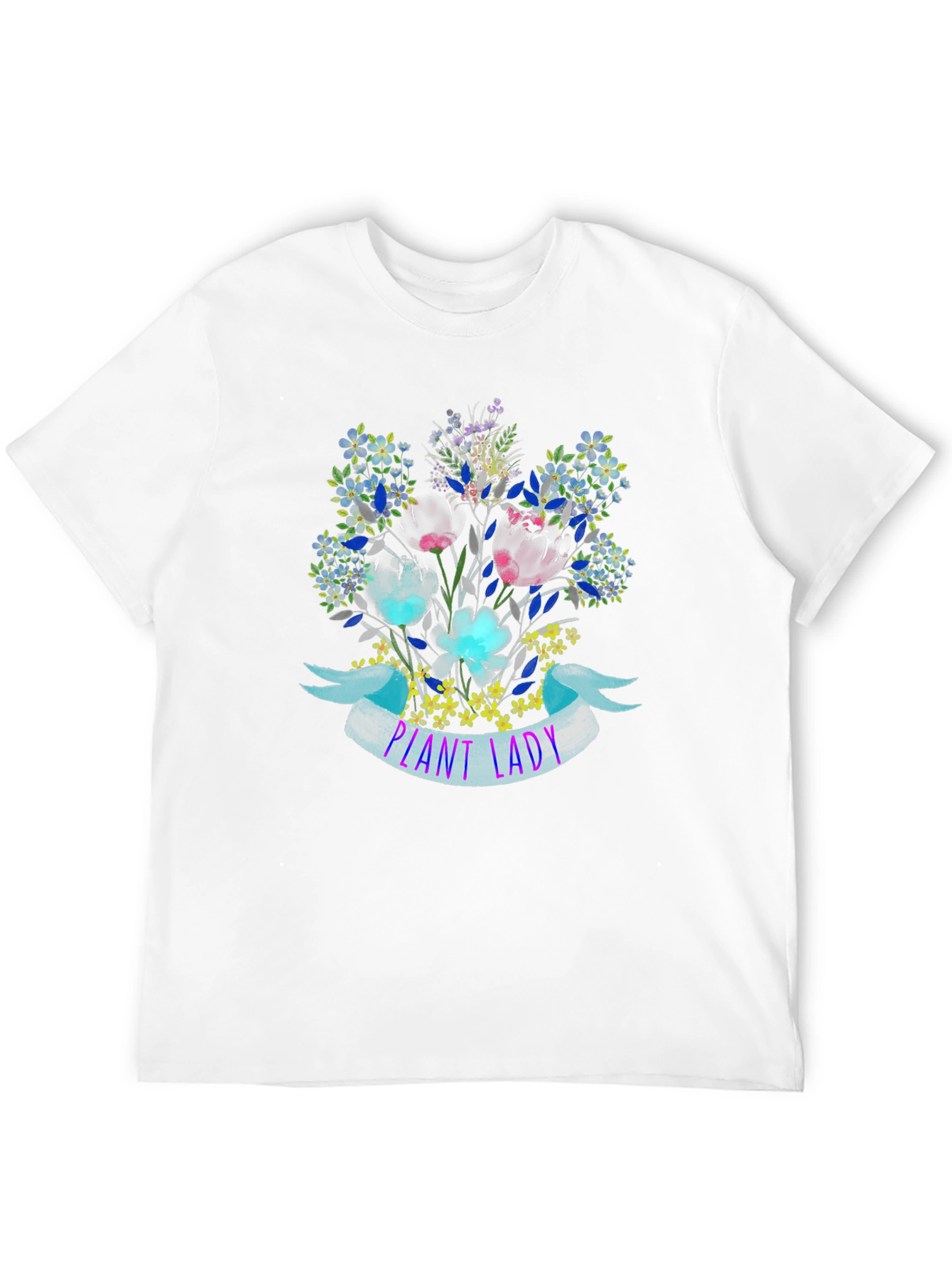 Plant Lady Floral Graphic T-Shirt