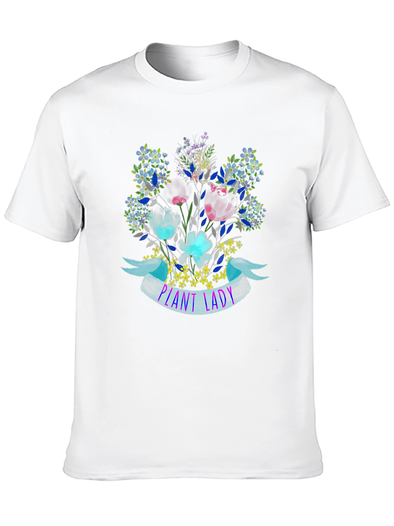 Plant Lady Floral Graphic T-Shirt