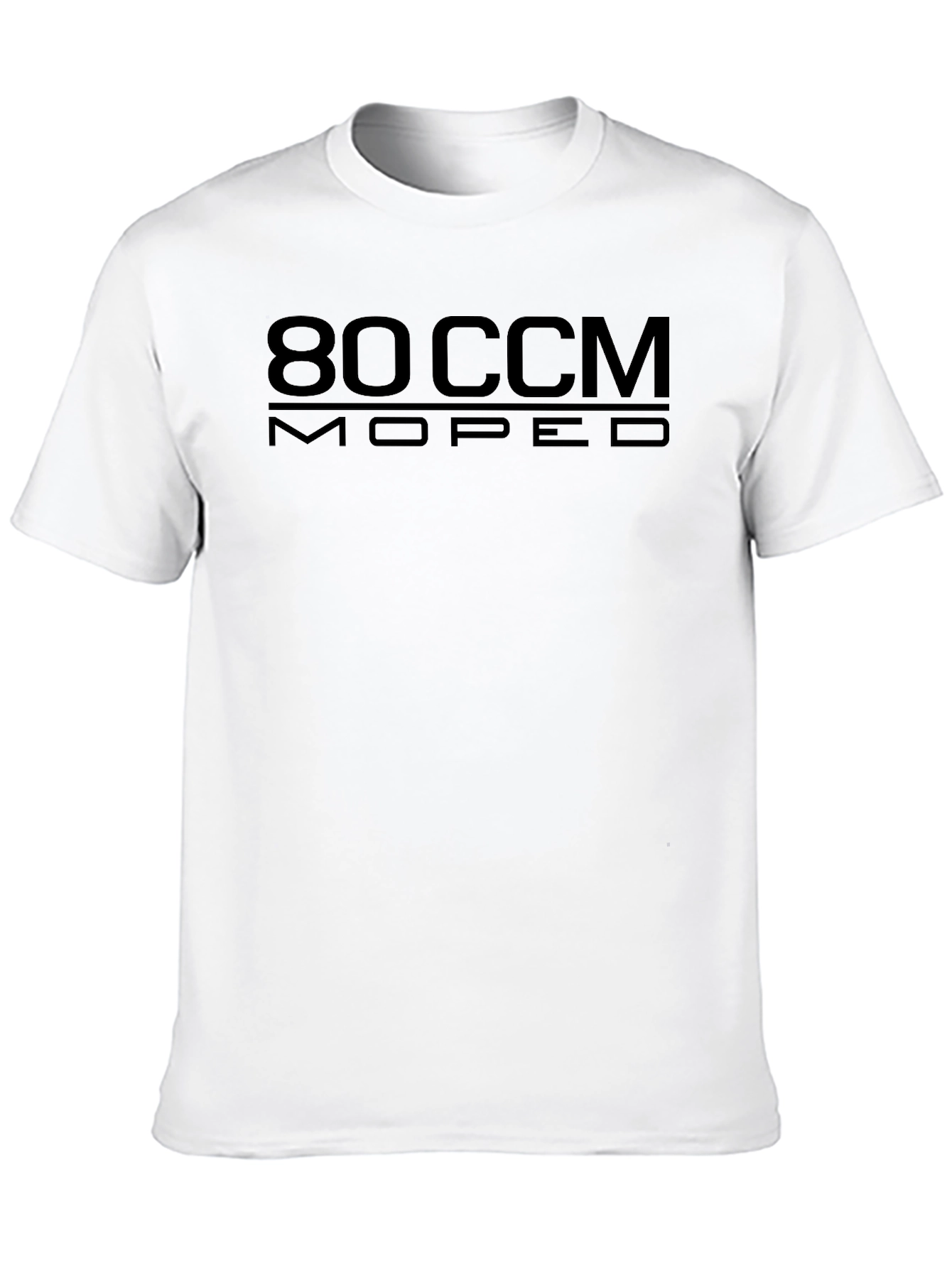 80ccm Moped Black T-Shirt