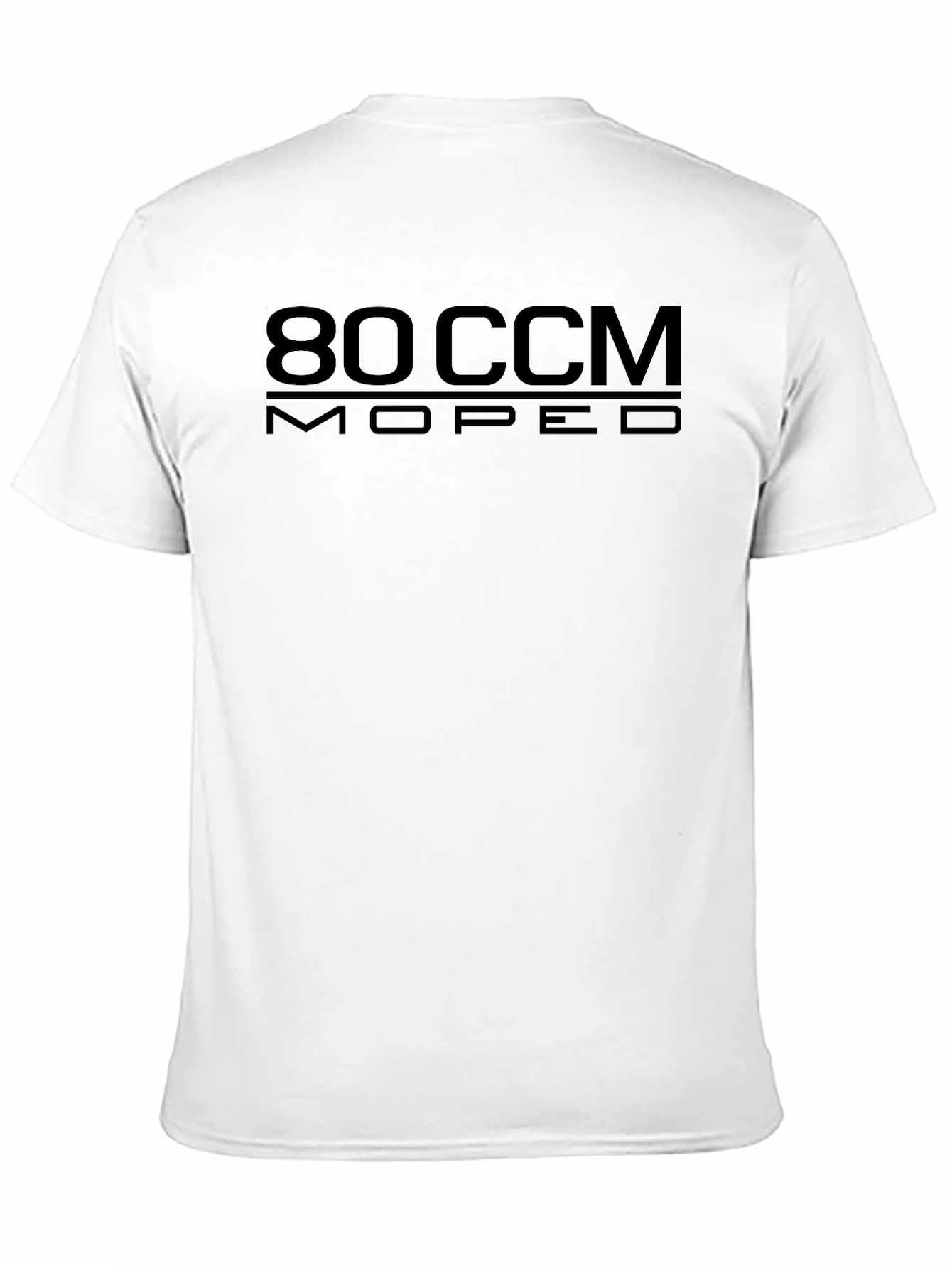 80ccm Moped Black T-Shirt