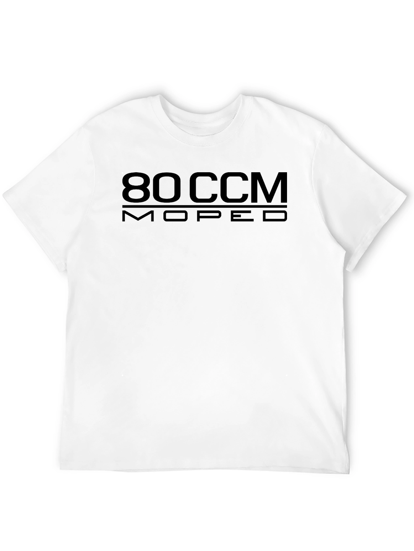 80ccm Moped Black T-Shirt