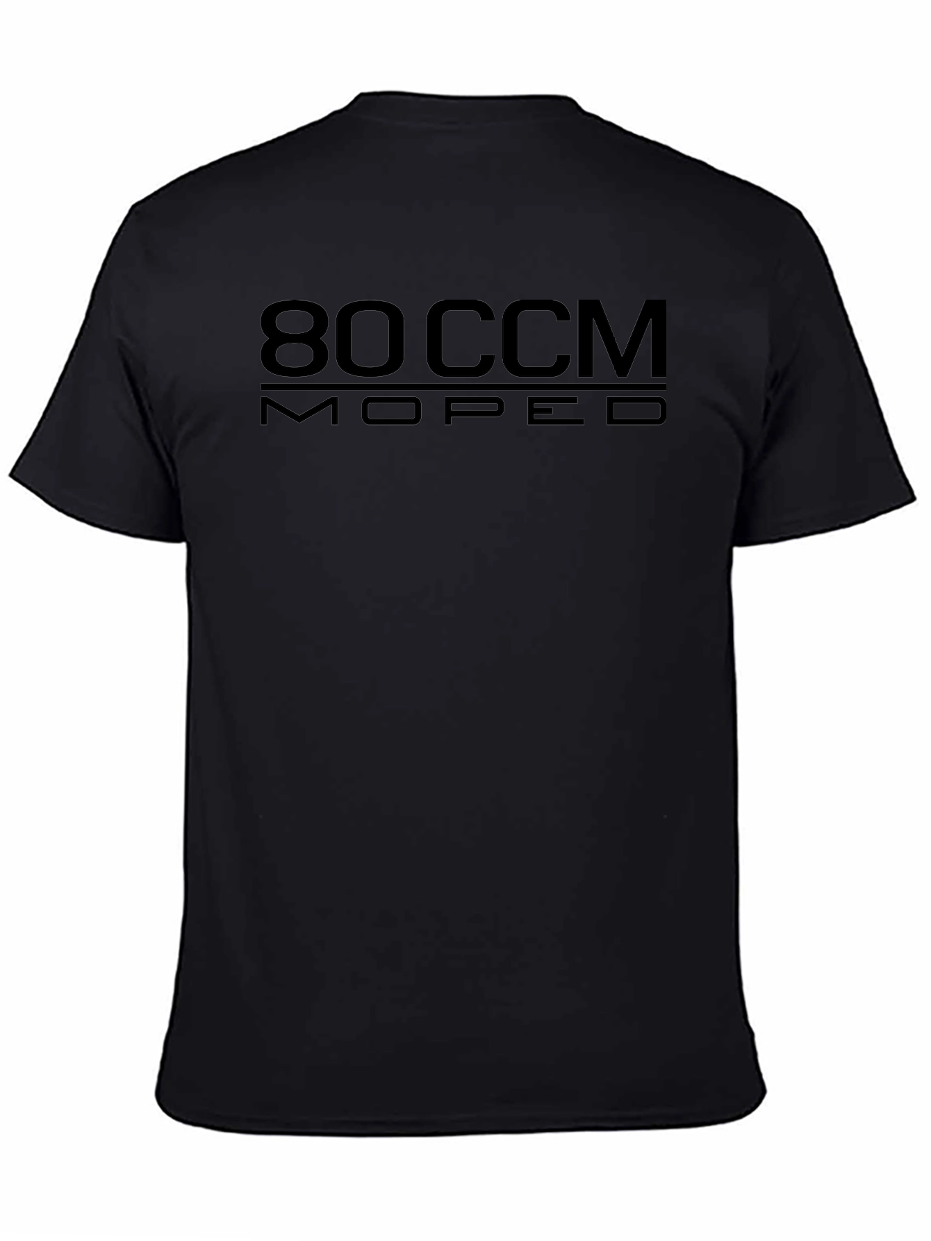 80ccm Moped Black T-Shirt