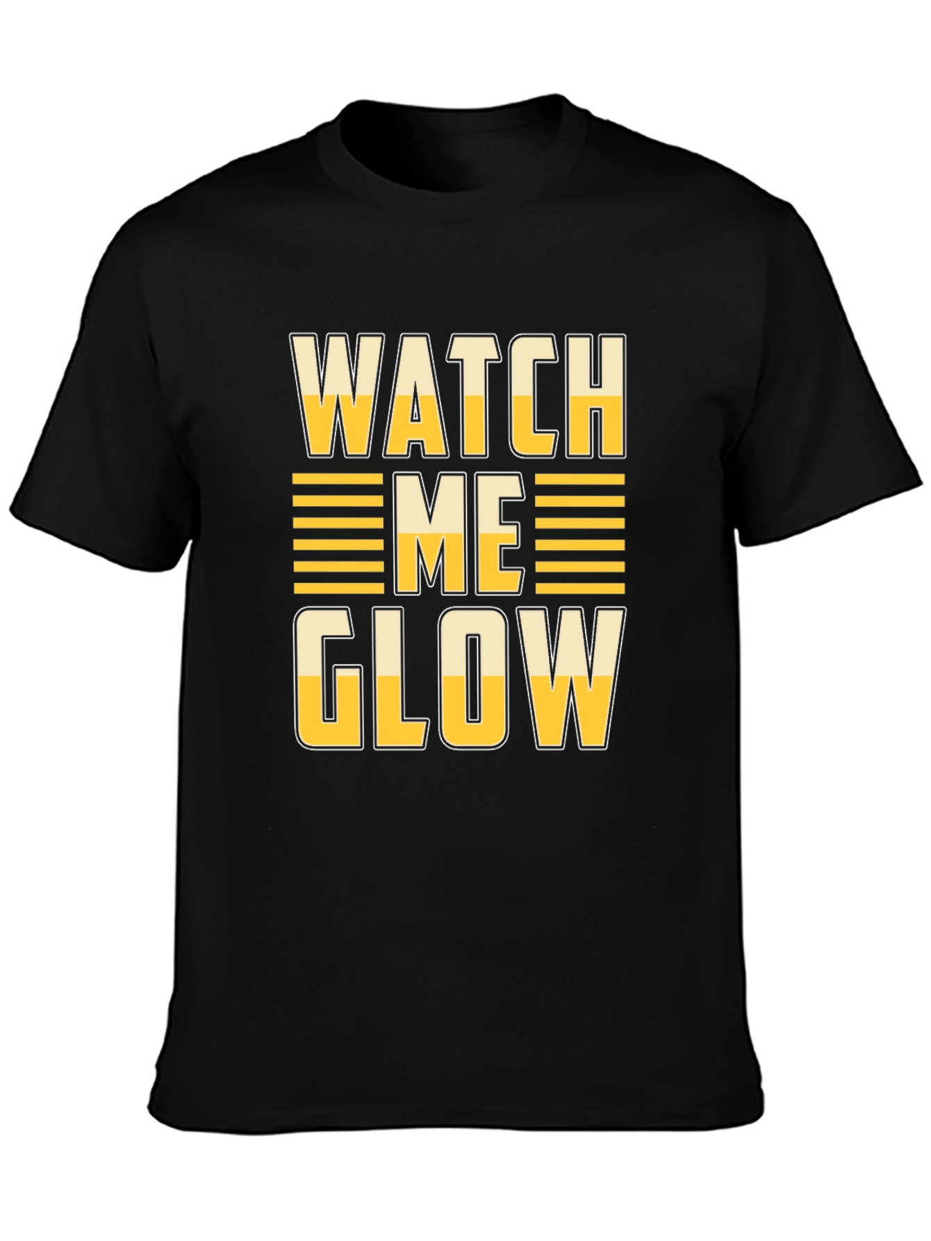 Watch Me Glow Graphic Tee - Stylish Unisex T-Shirt