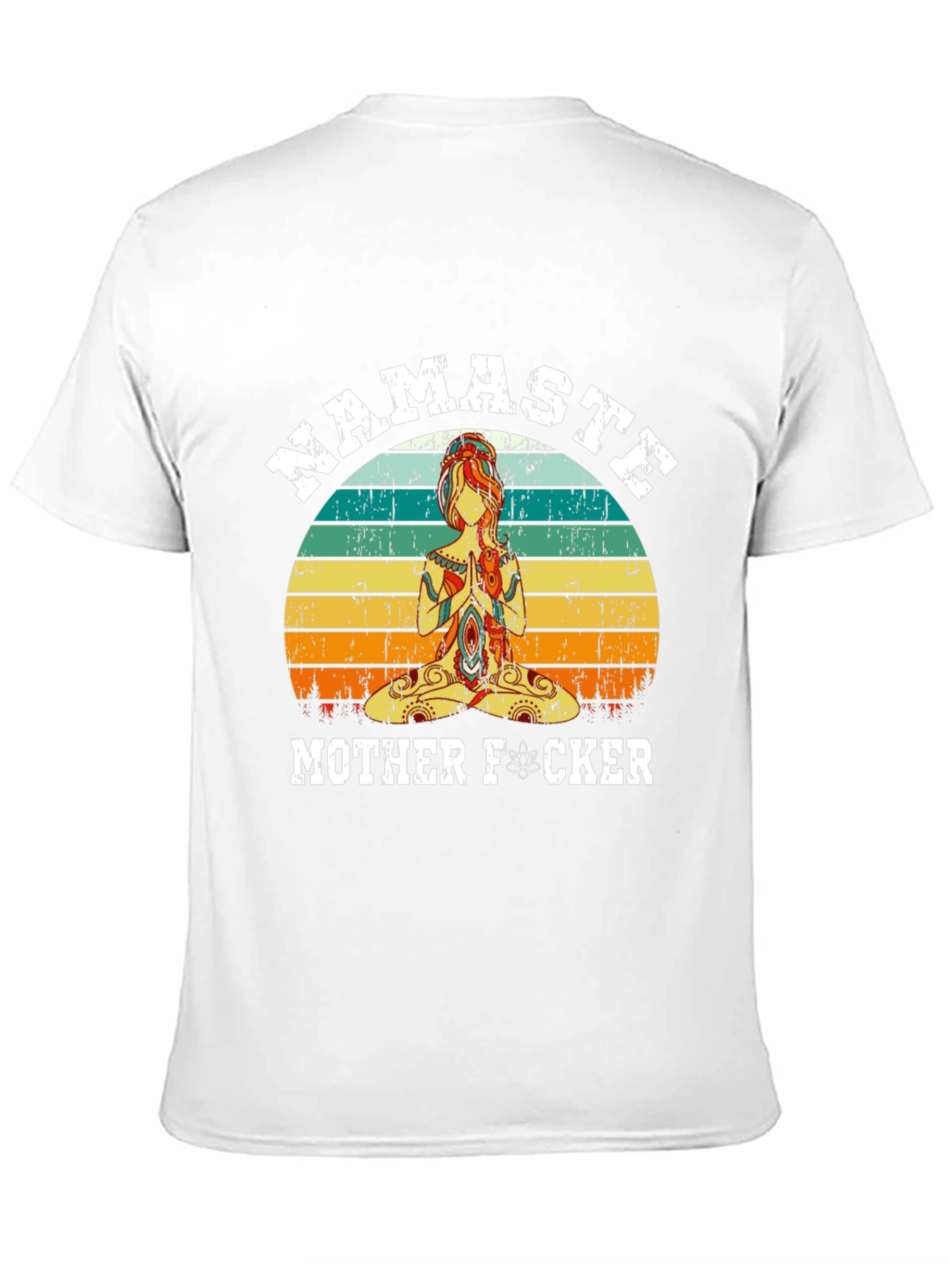 Namaste Mother F*cker Graphic T-Shirt - Yoga Humor