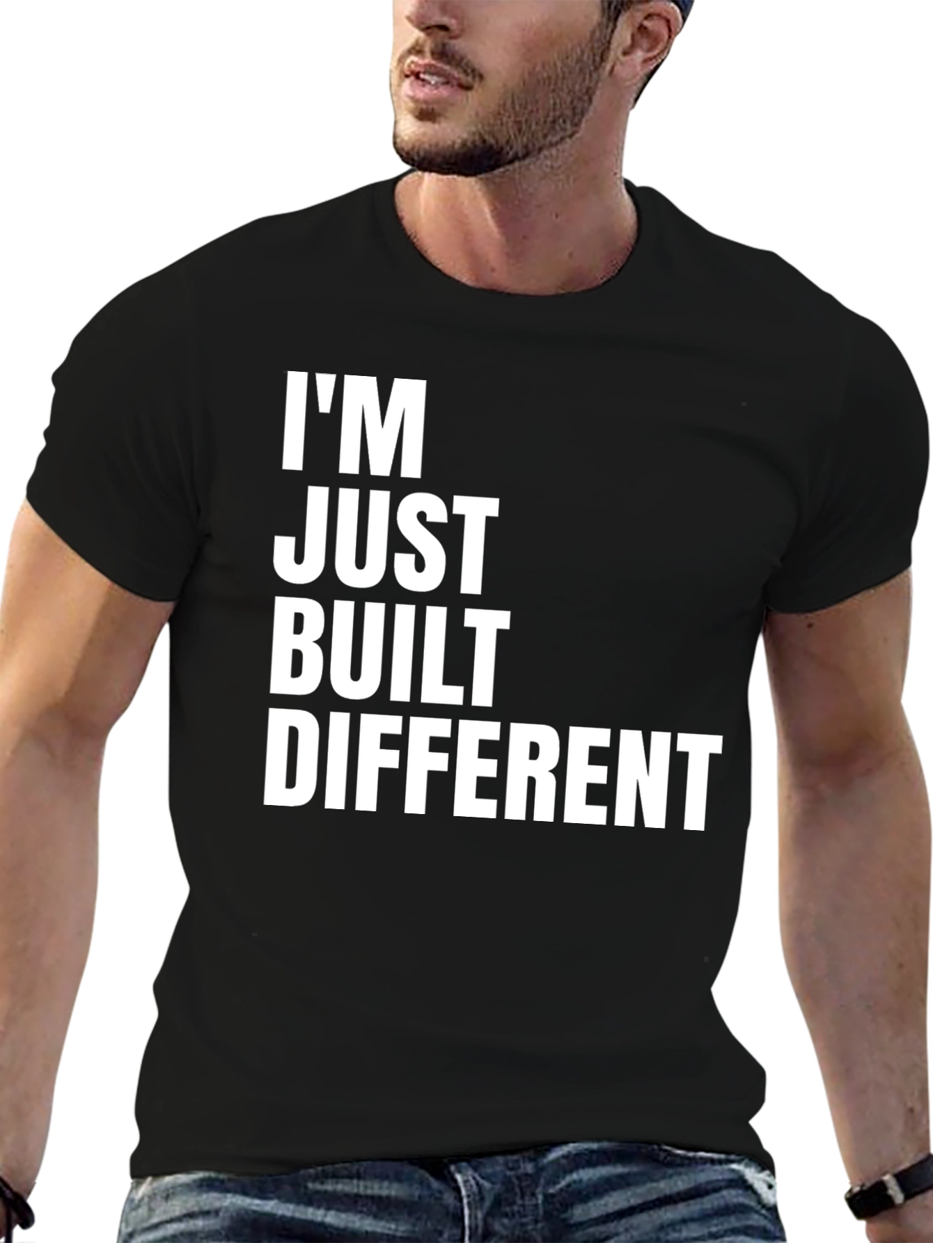Im Just Built Different Graphic Tee