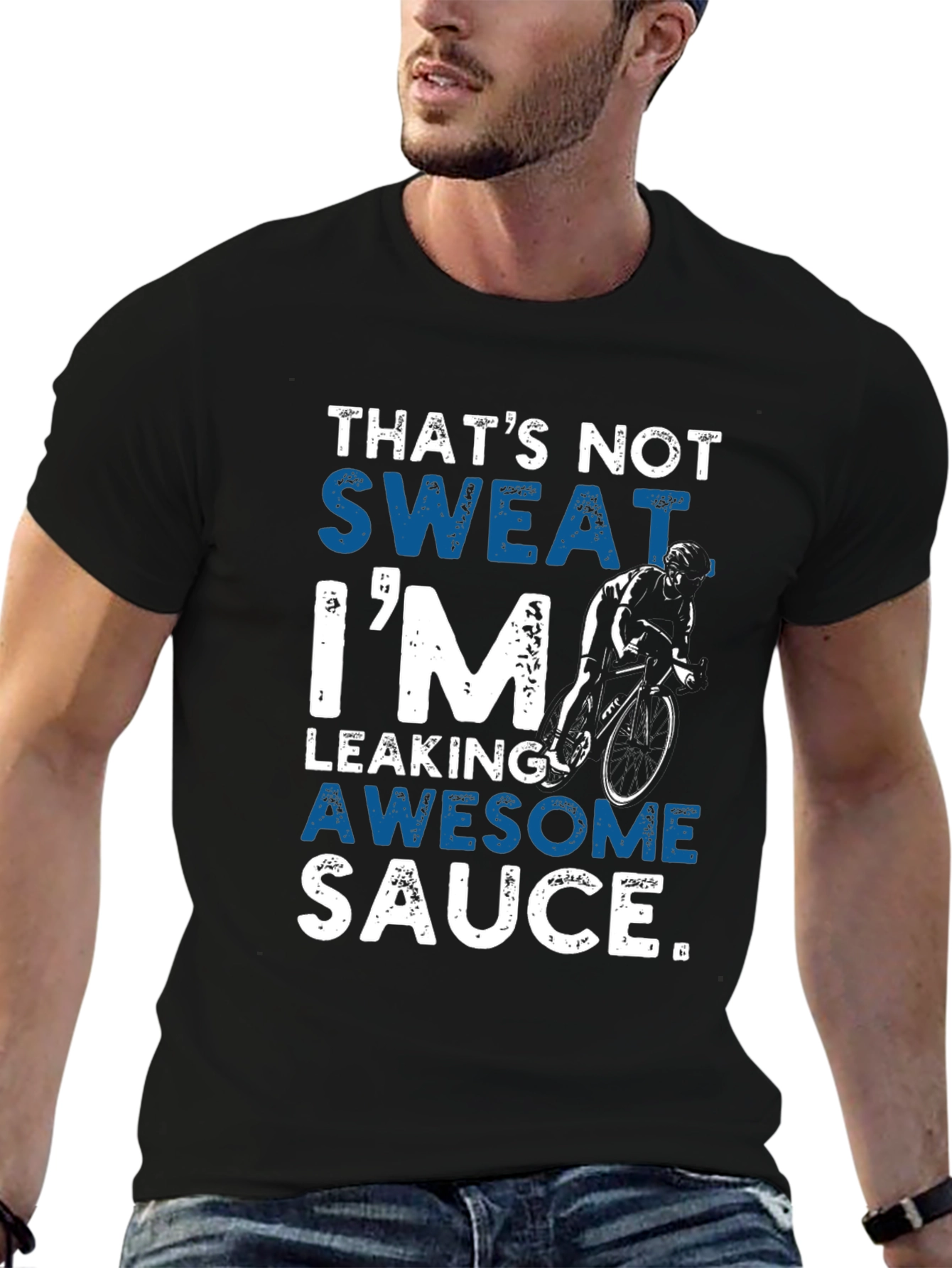 Awesome Sauce Cycling T-Shirt - Black