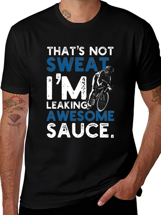 Awesome Sauce Cycling T-Shirt - Black