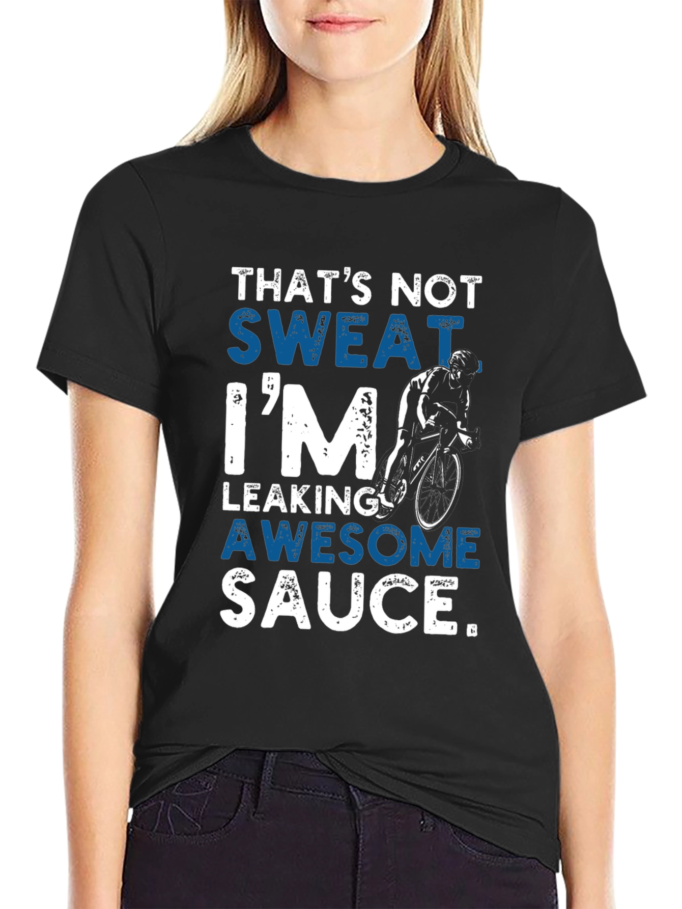Awesome Sauce Cycling T-Shirt - Black