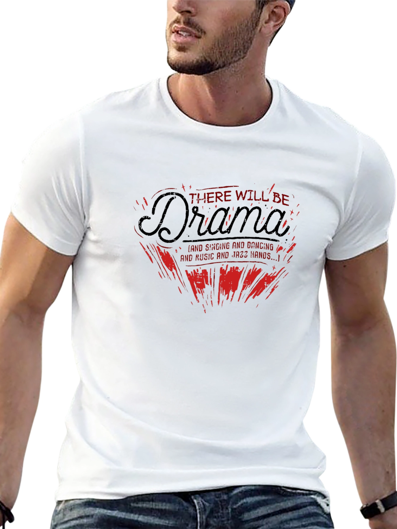 Drama T-Shirt: There Will Be Drama Graphic Tee