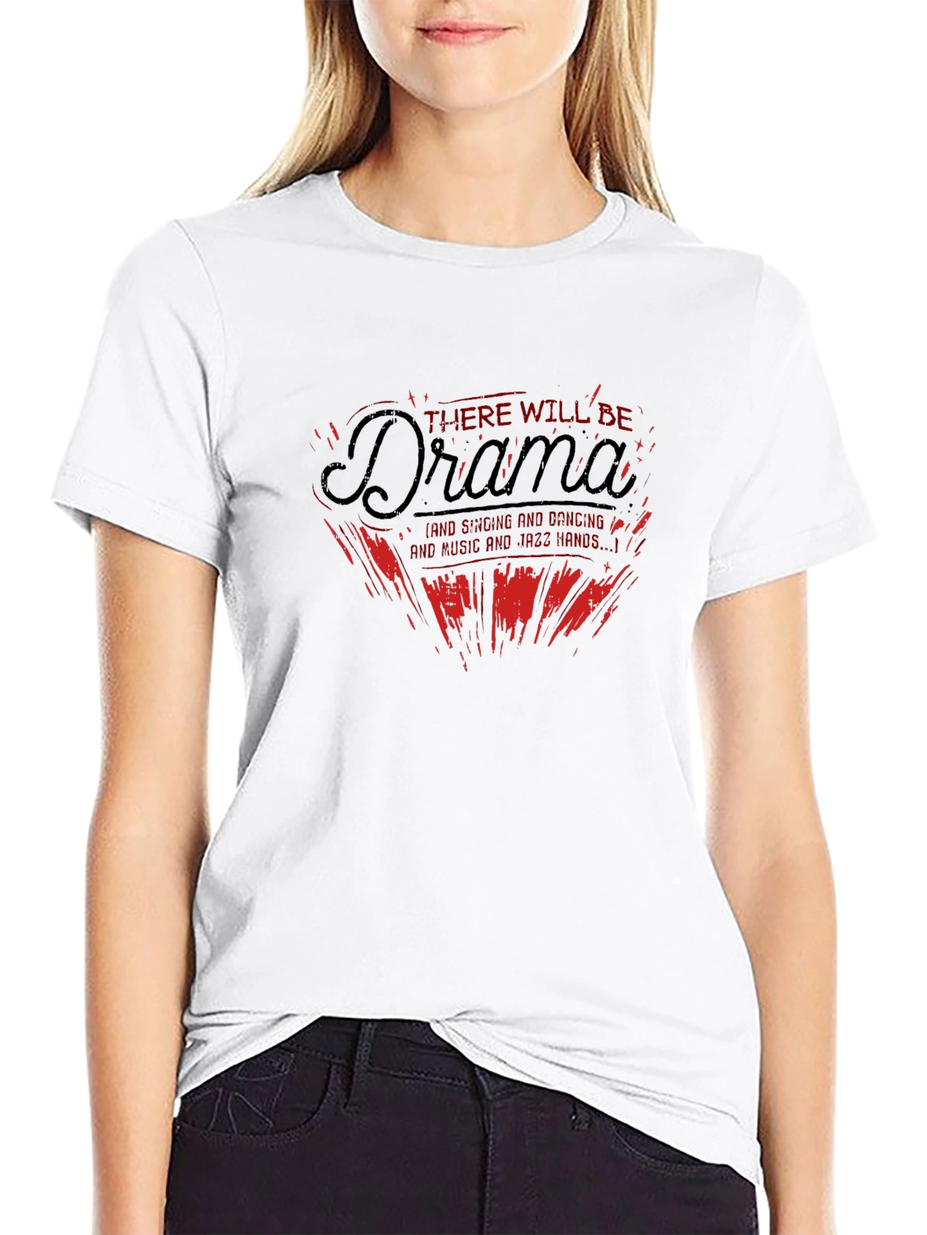 Drama T-Shirt: There Will Be Drama Graphic Tee