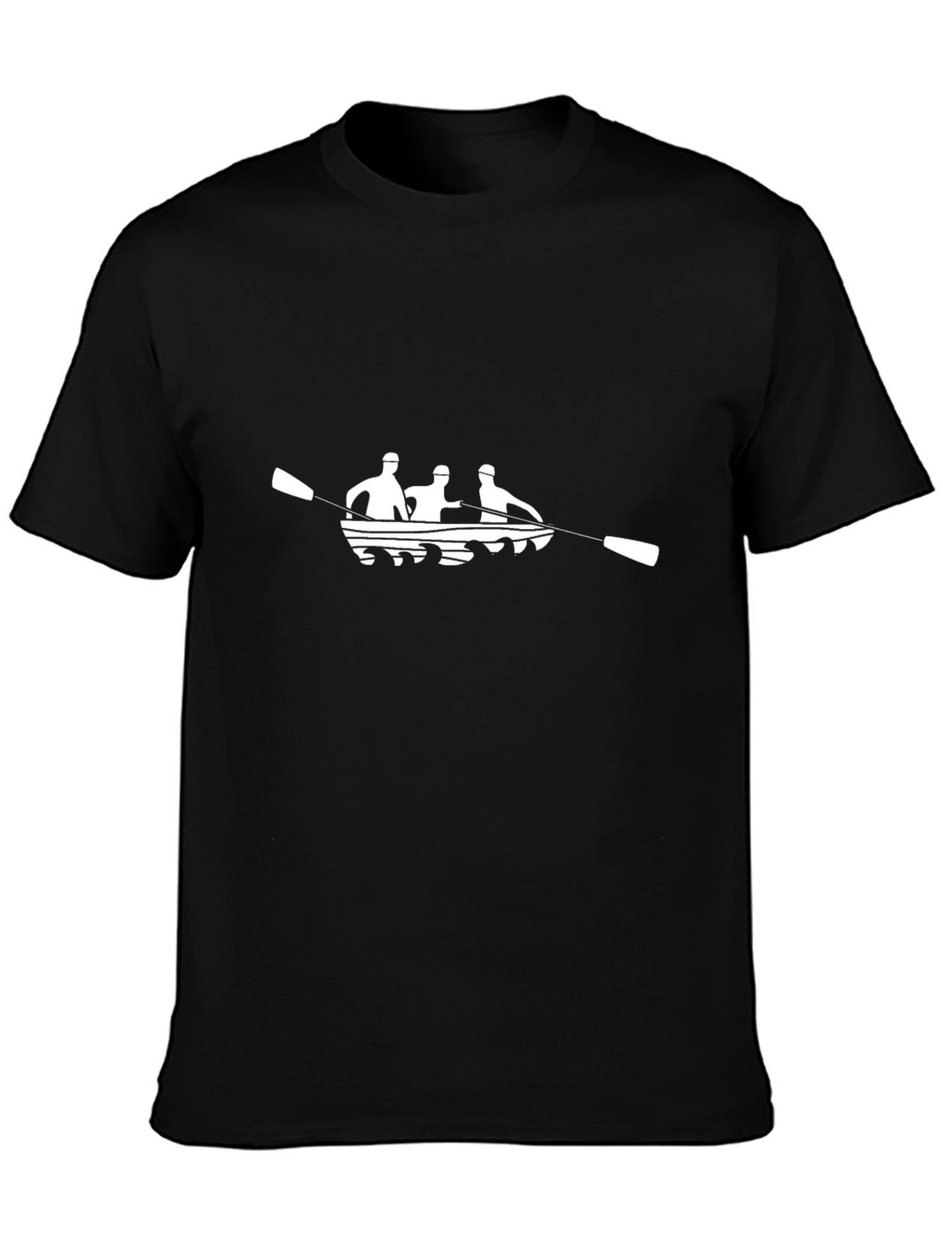 Rowboat Crew Graphic Tee - Black Casual Shirt